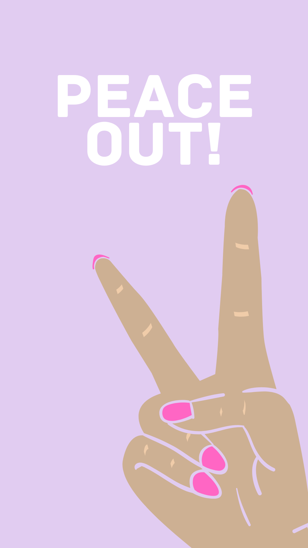 Peace Out Phone Wallpaper. Phone background wallpaper, Free phone wallpaper, Peace sign hand