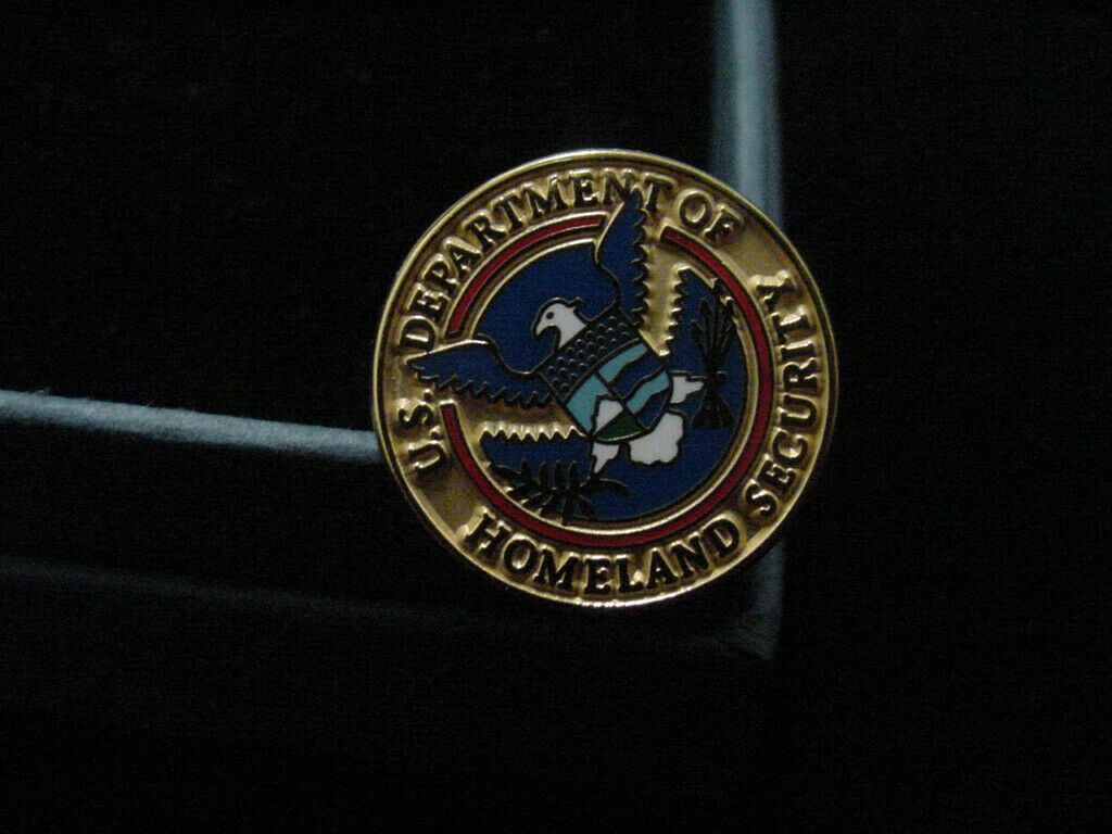 Department of Homeland Security DHS Officer Mini Badge Lapel Pin online