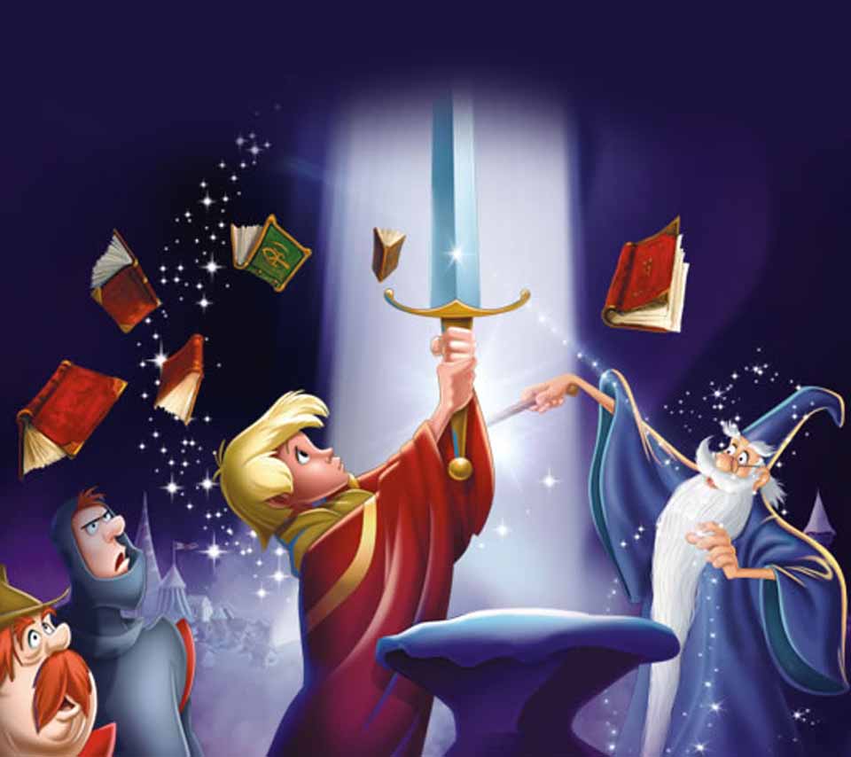 Photo Sword in the Stone 45th in the album Disney Wallpaper by wagchakram. DroidForums.net. Android Forums & News