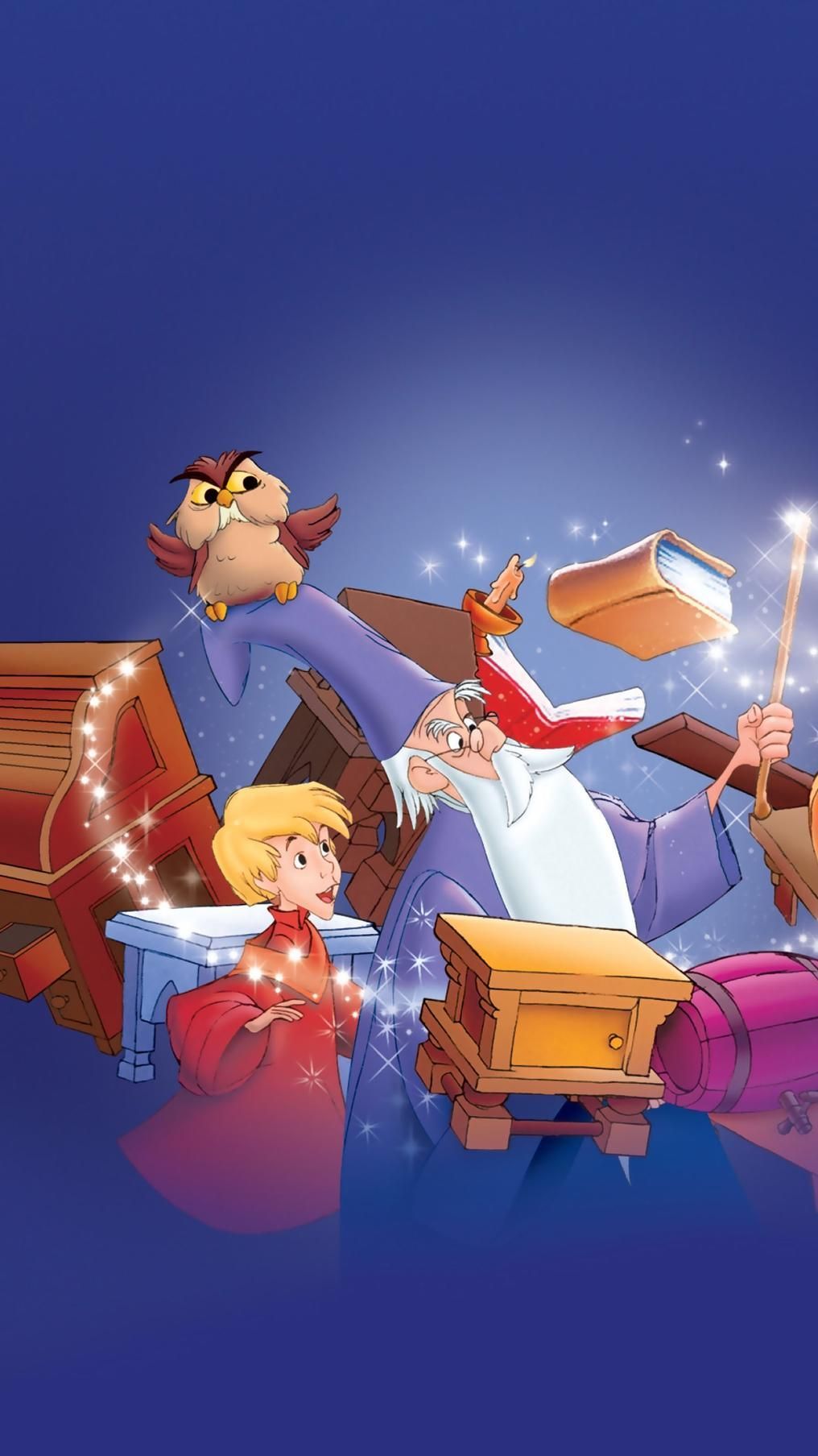 The Sword in the Stone Phone Wallpaper. Moviemania. Disney collage, Disney drawings, Disney cartoons