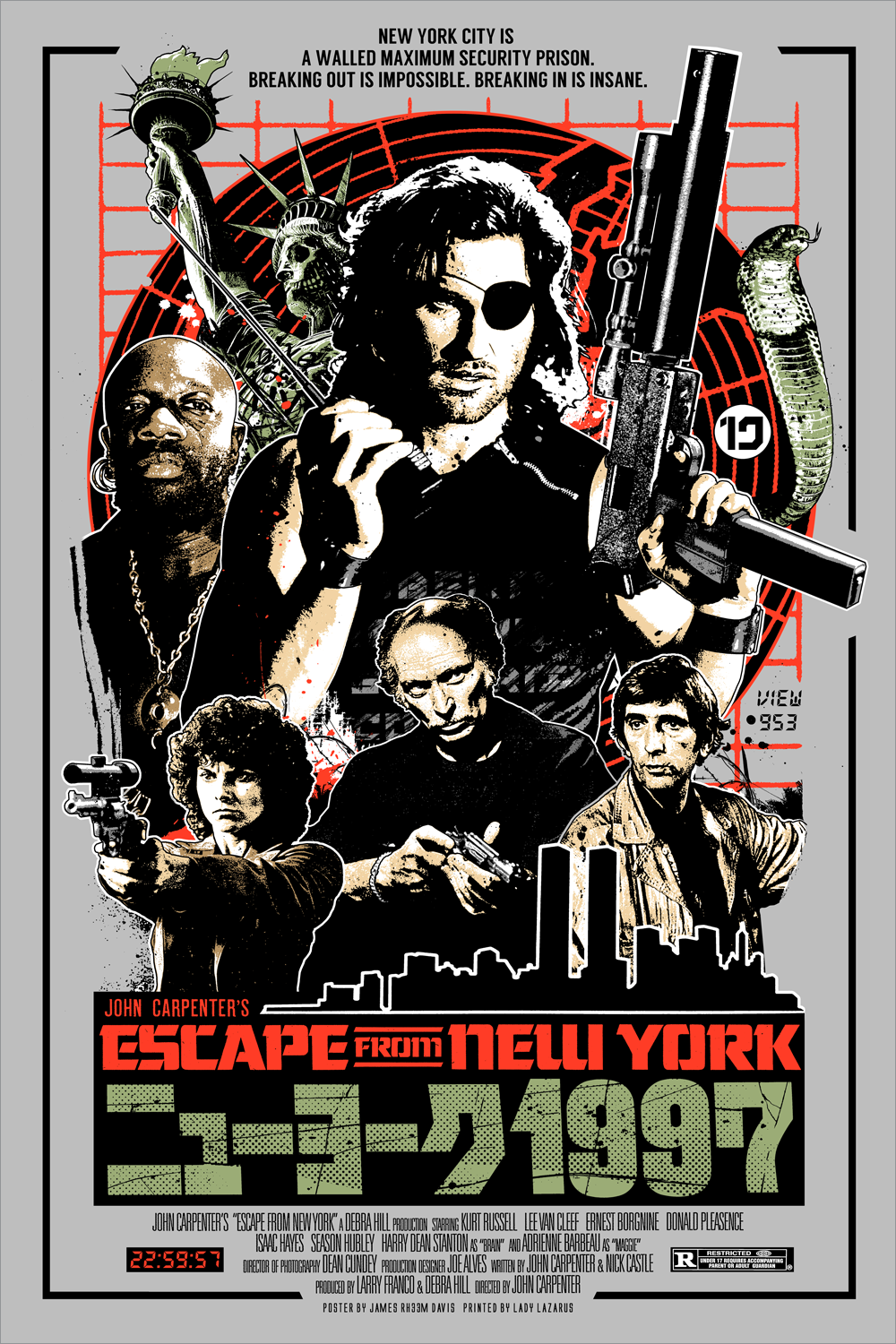 Free download Escape from New York 1981 [1000x1500] by James Rheem Davis [1000x1500] for your Desktop, Mobile & Tablet. Explore Rheem Wallpaper. Rheem Wallpaper