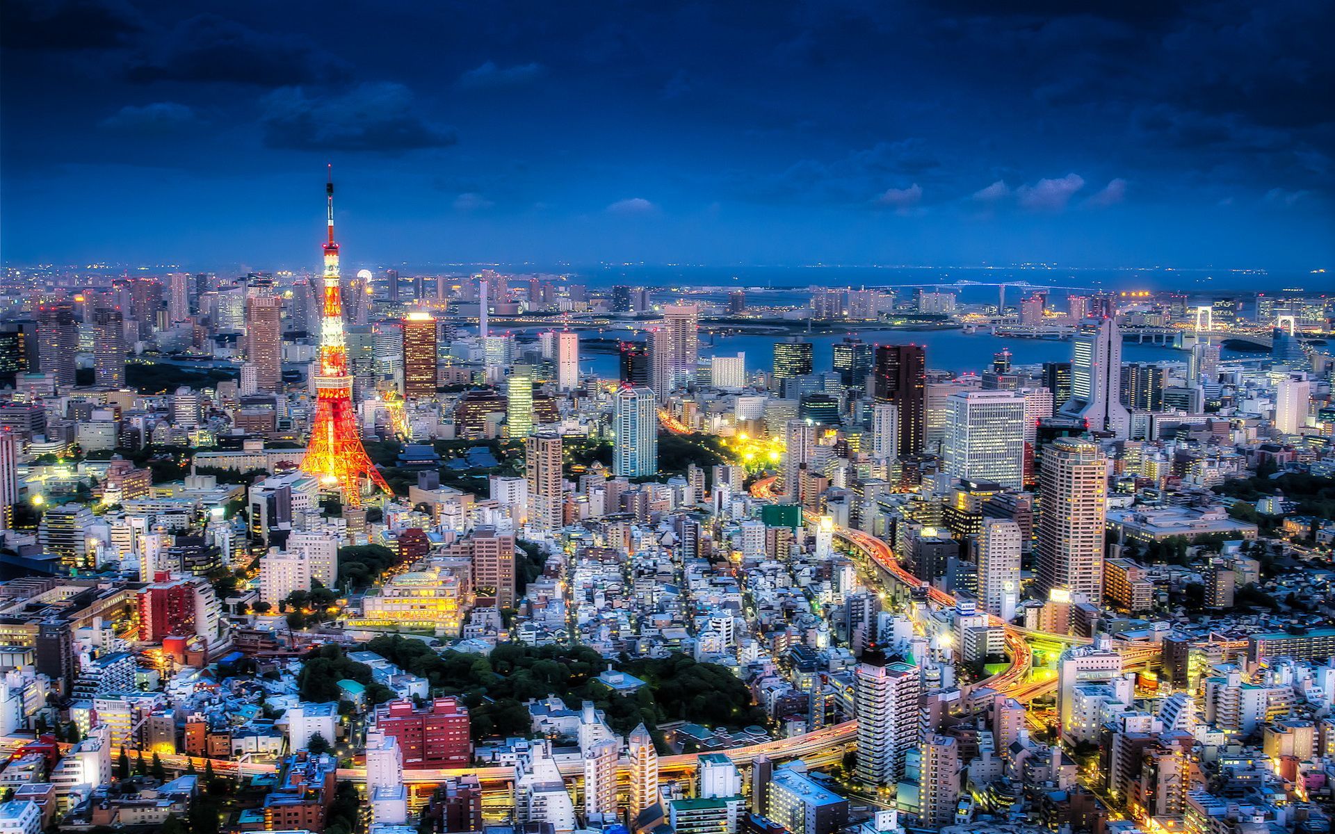 Tokyo Computer Wallpaper