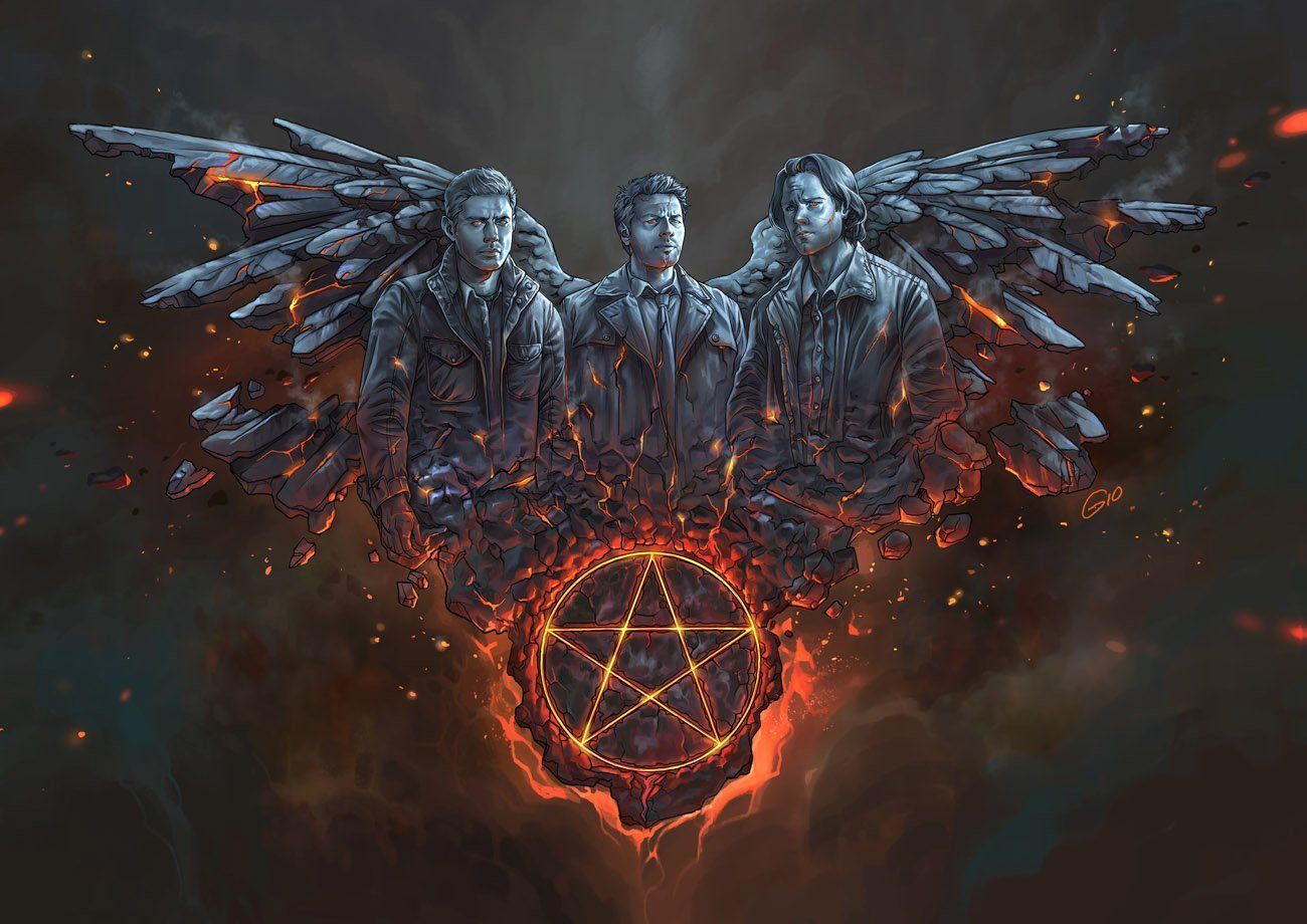 supernatural wallpaper by breneige on DeviantArt