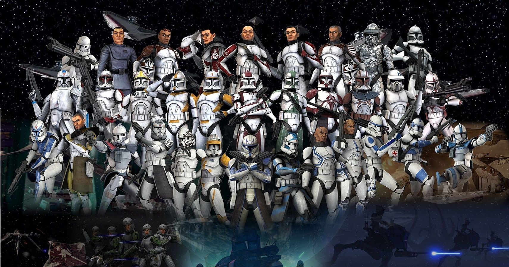 Star Wars: Most Skilled Clone Troopers