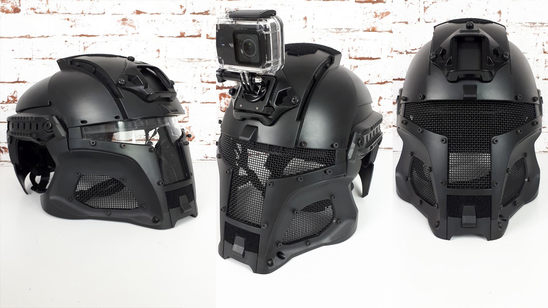 Nice BOBA FETT tactical helmet for Nerf Wars, Cosplay or LARP