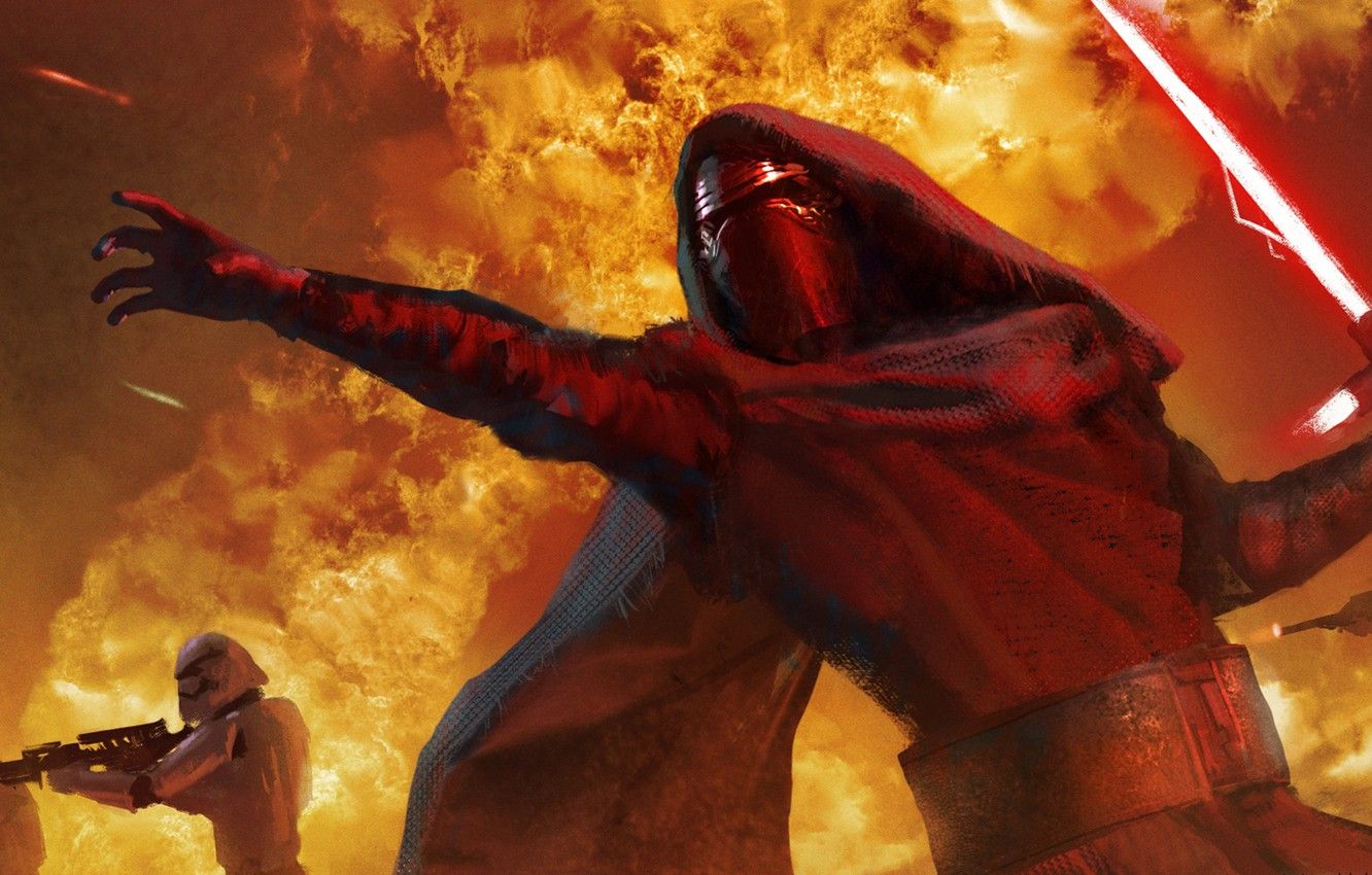 Wallpaper star wars, lightsaber, sith, stormtroopers, Star Wars: The Force Awakens, Kylo Ren image for desktop, section фантастика