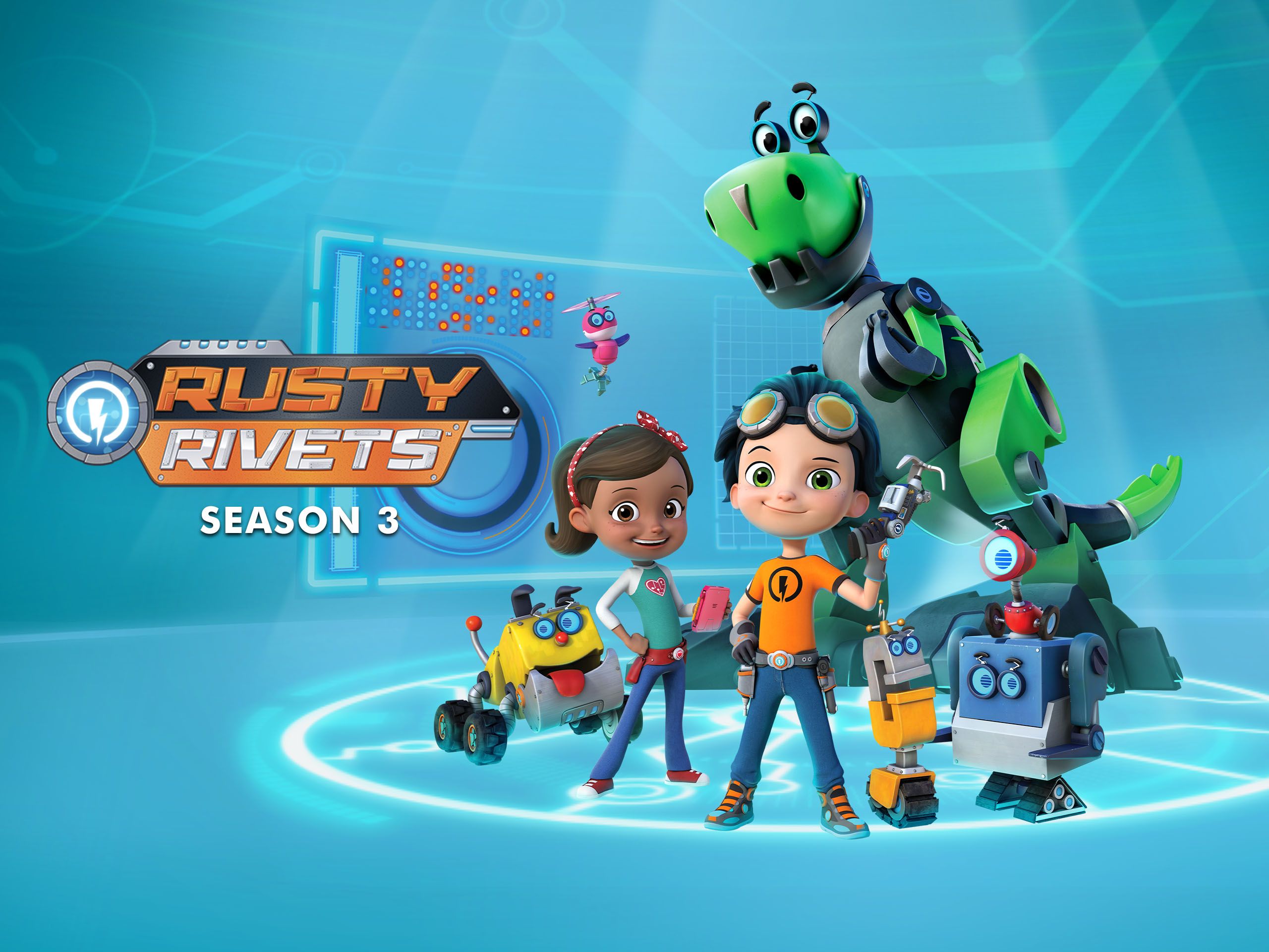 EN Sign In Account Menu Sign In Website Language This title may not be available to watch from your location. Go to amazon.com to see the video catalog in United States. Rusty Rivets Season 3 Season 1 Season 2 Season 3 2020ALL Rusty and his