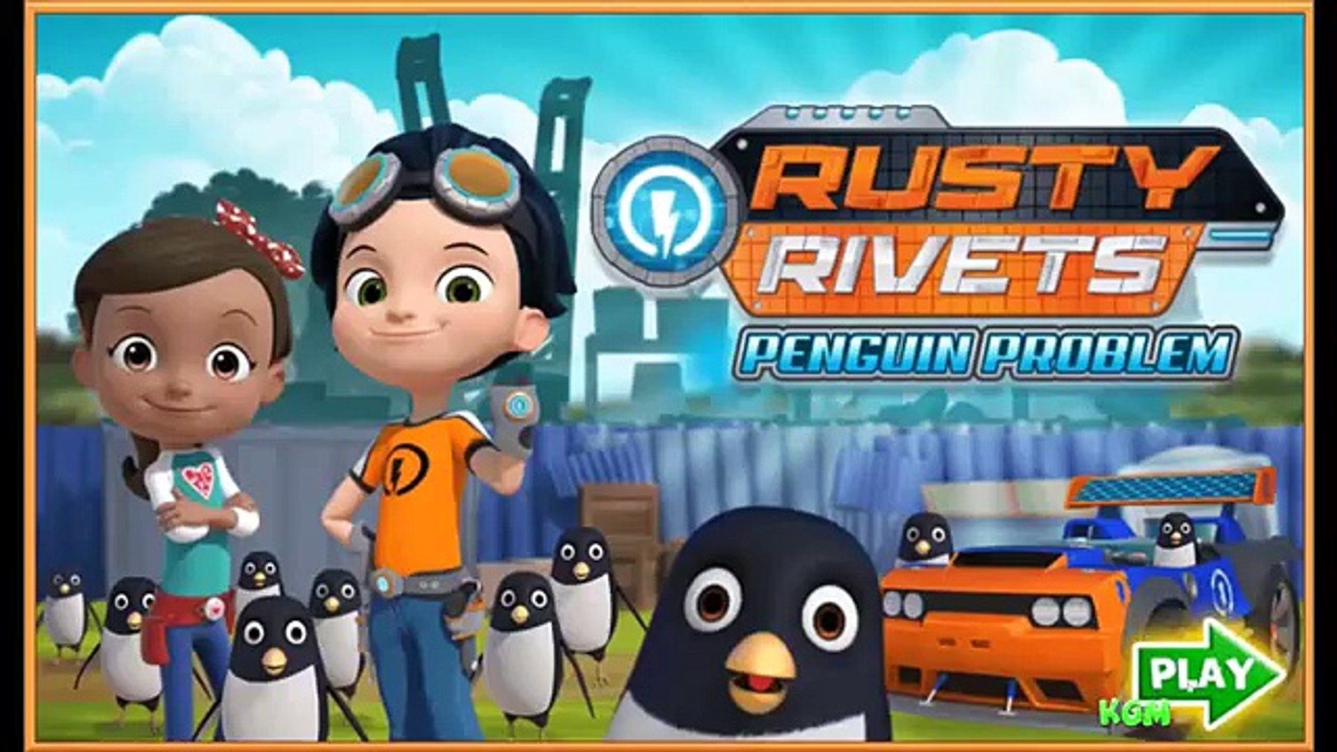 Rusty Rivets Penguin Problem RIVETS Nick jr Game For Kids