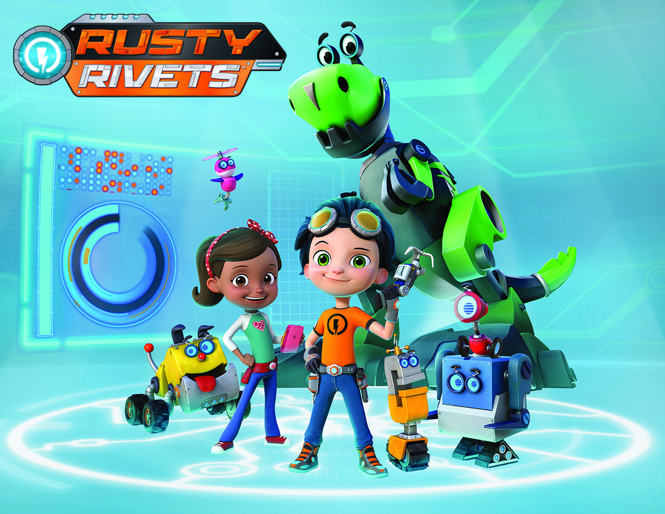 NickALive!: Nickelodeon Junior France Premieres 'Rusty Rivets' On Monday 8th January 2018