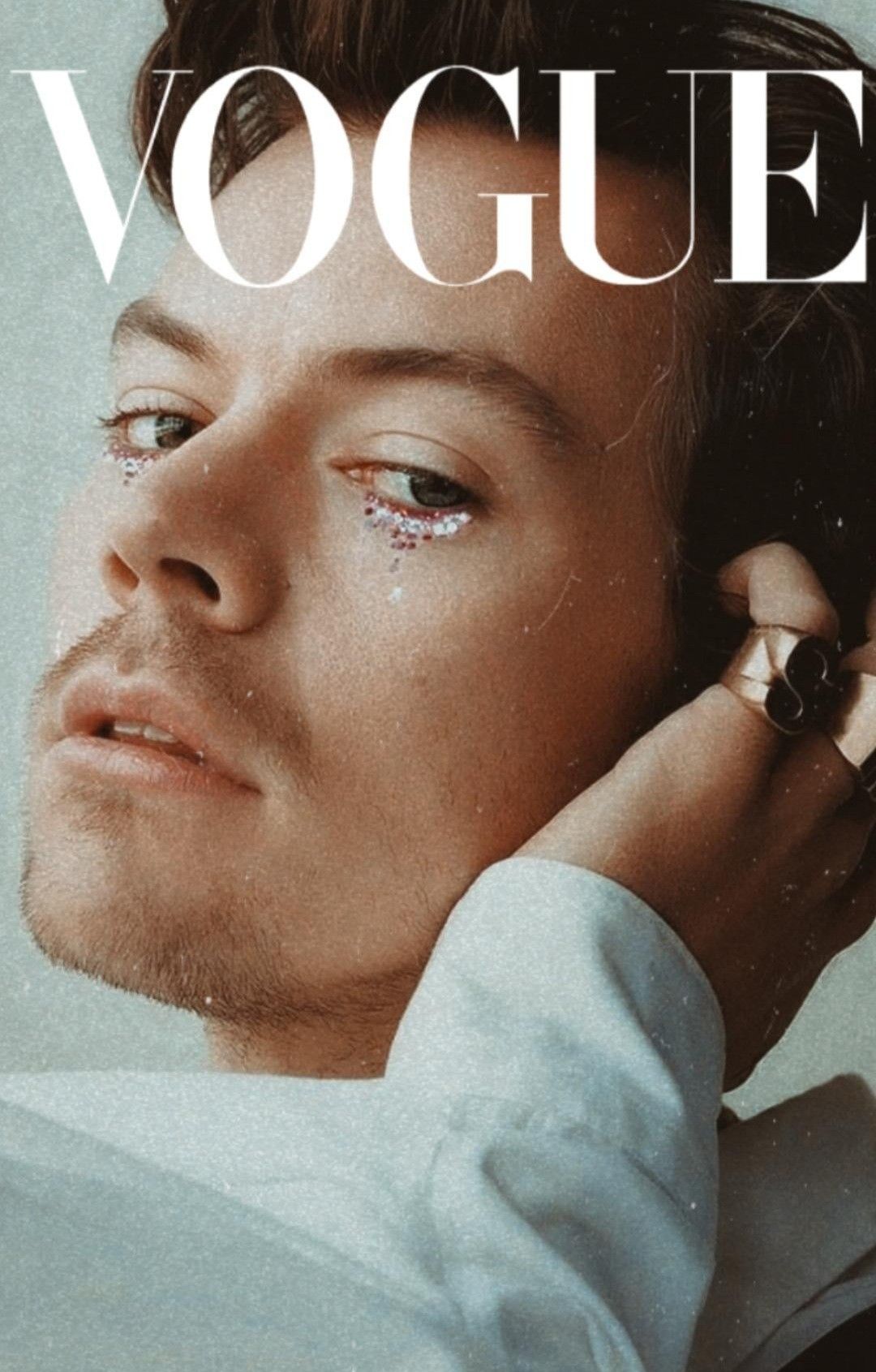 We talked all about Harry Styles in Vogue on ep 120!. Harry styles picture, Harry styles wallpaper, Harry styles drawing