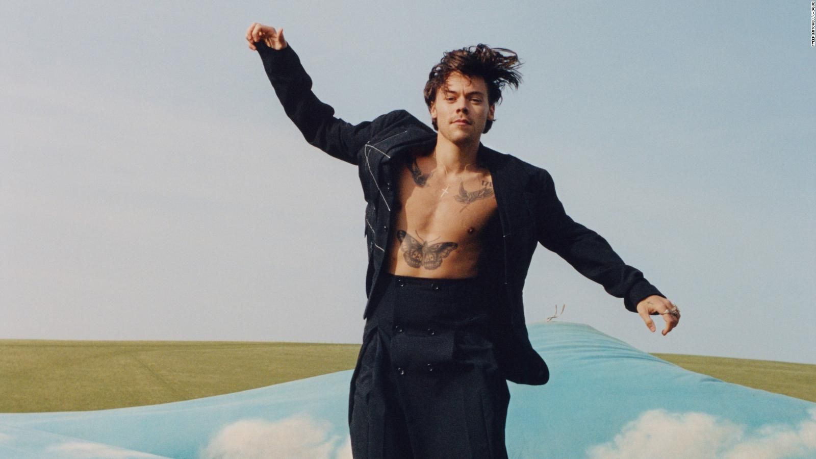 Harry Styles Becomes Vogue's First Ever Solo Male Cover Star