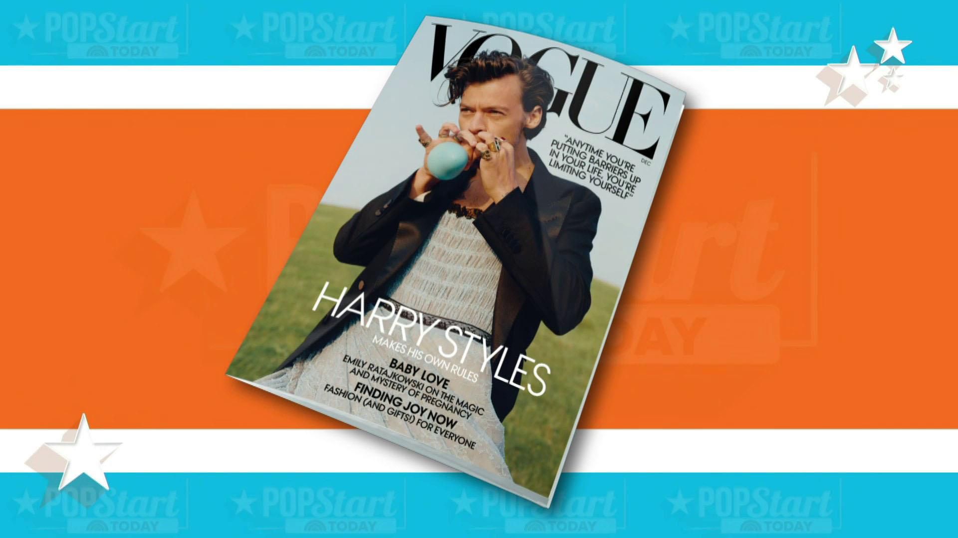 Harry Styles is on cover of December's Vogue: See the pics