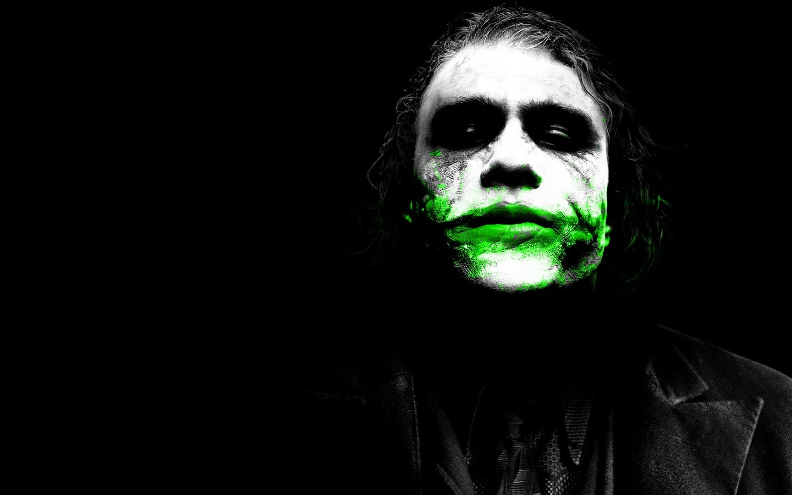 Joker Green Mouth Selective Coloring HD Wallpaper. Joker HD wallpaper, Heath ledger joker wallpaper, Joker comic