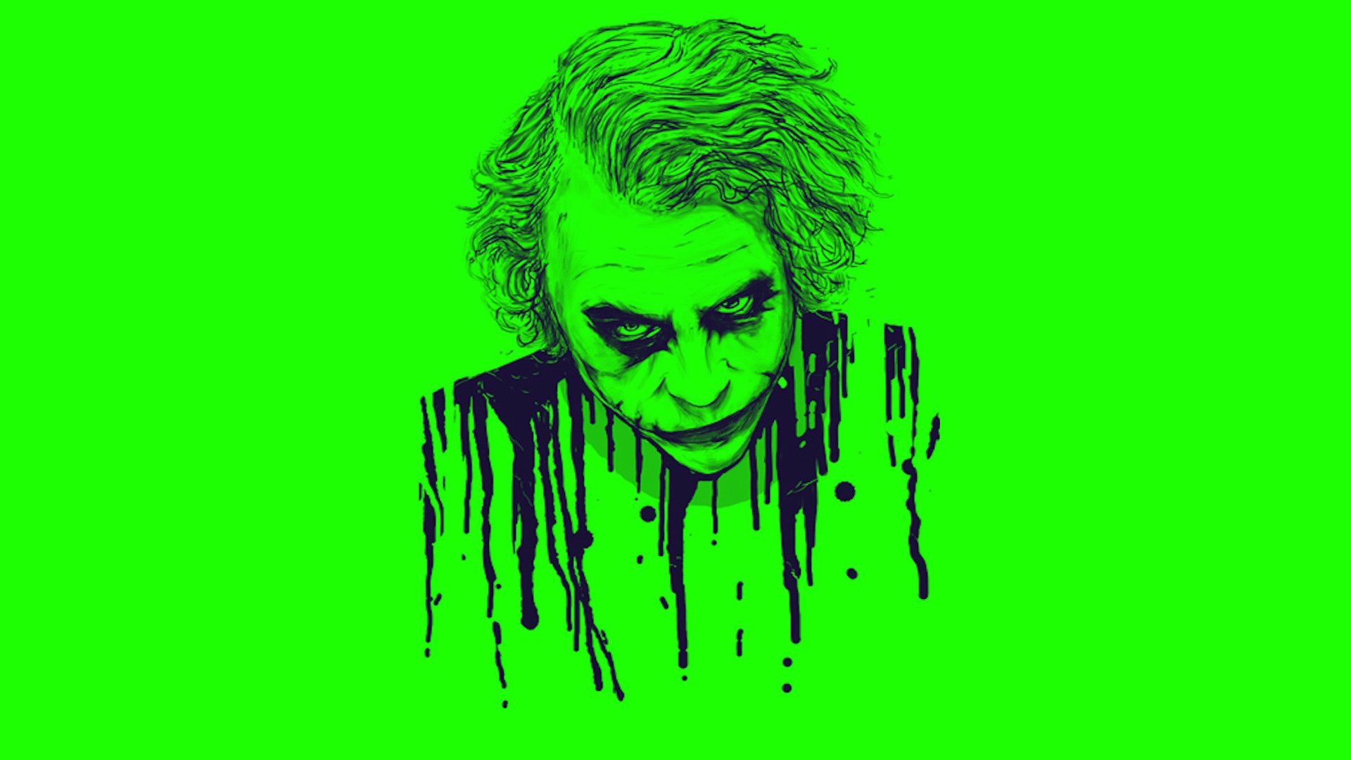 Green Joker Full HD Wallpaper