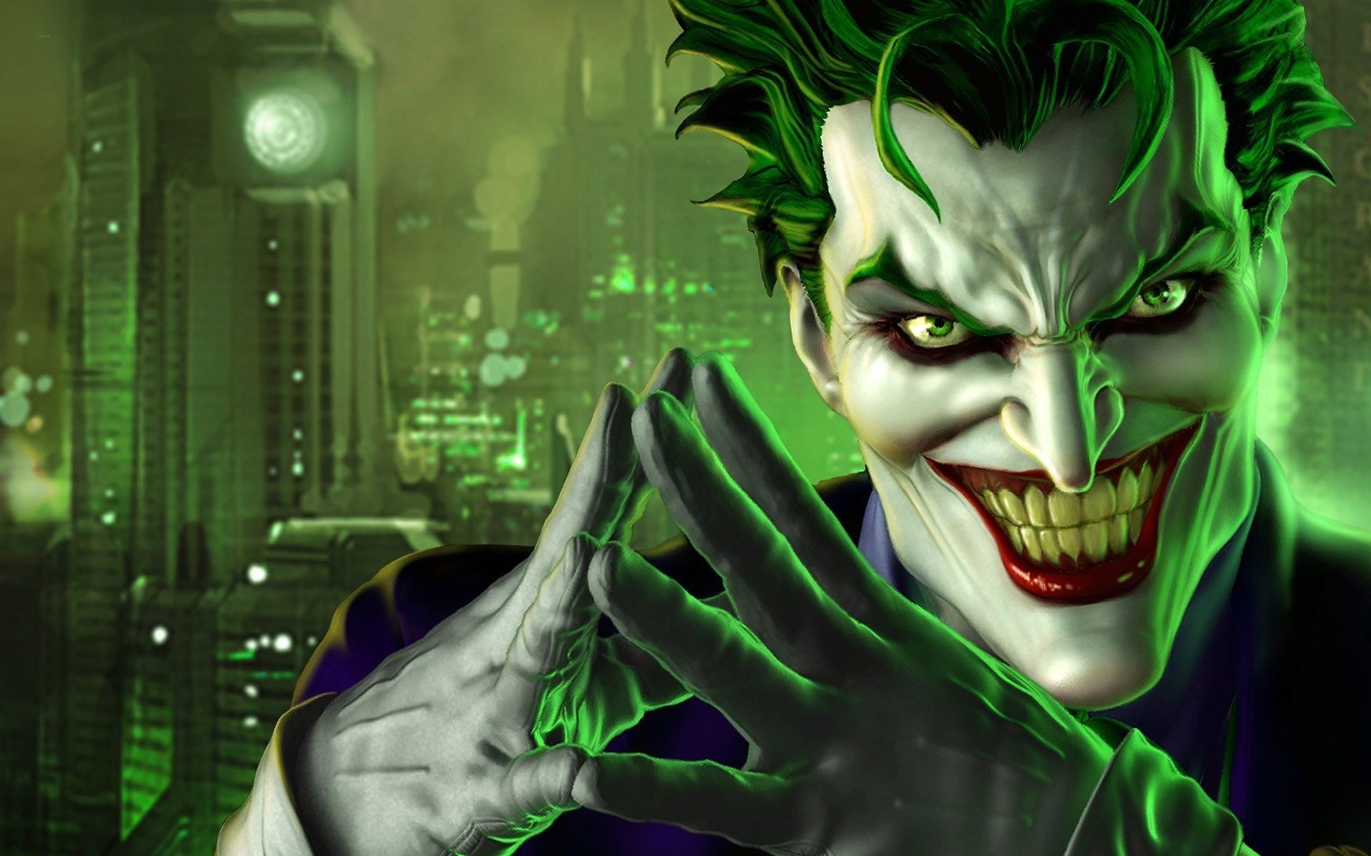 Green Joker Wallpaper Free Green Joker Background