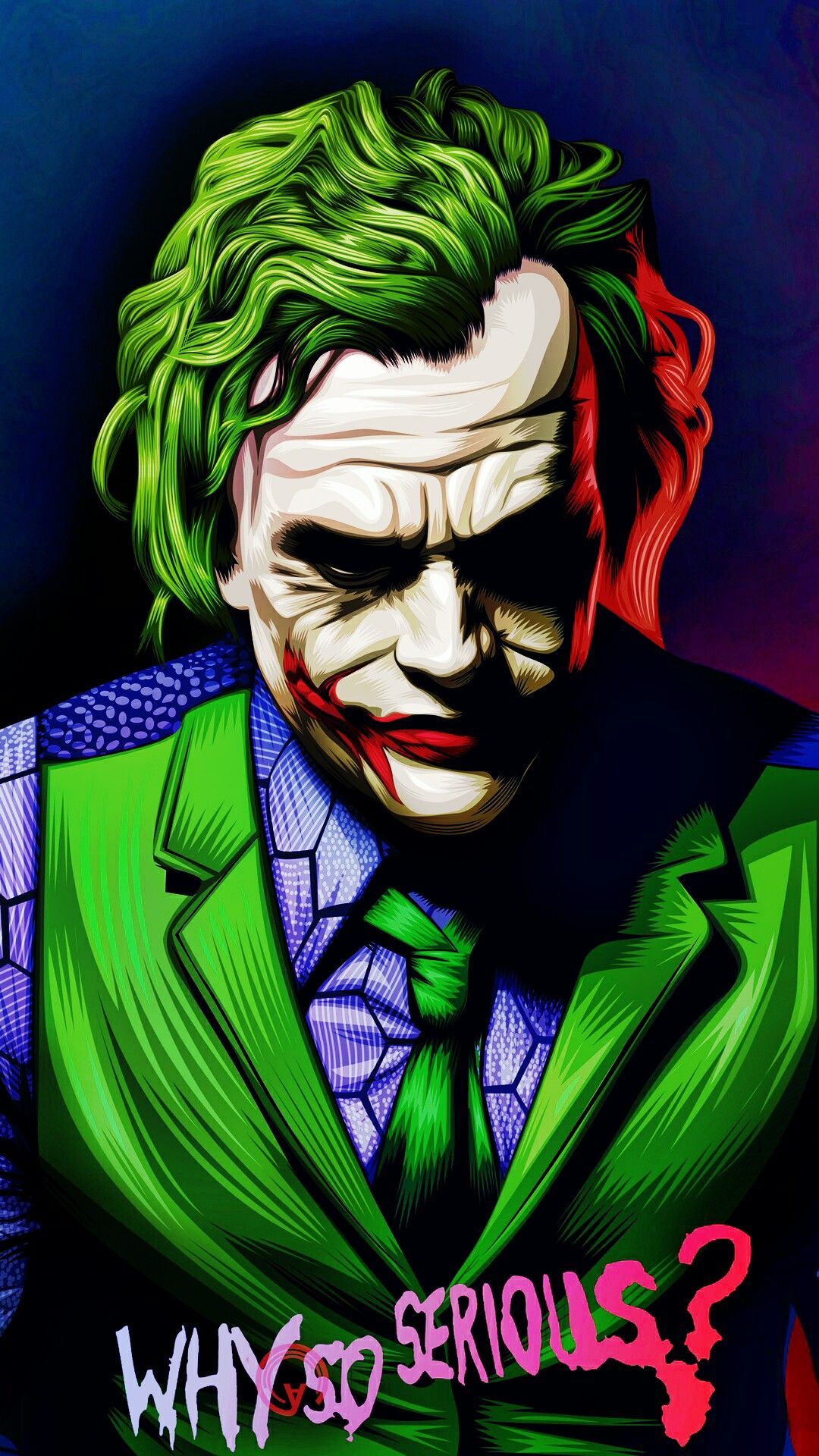 Colorful Full HD Joker Wallpaper