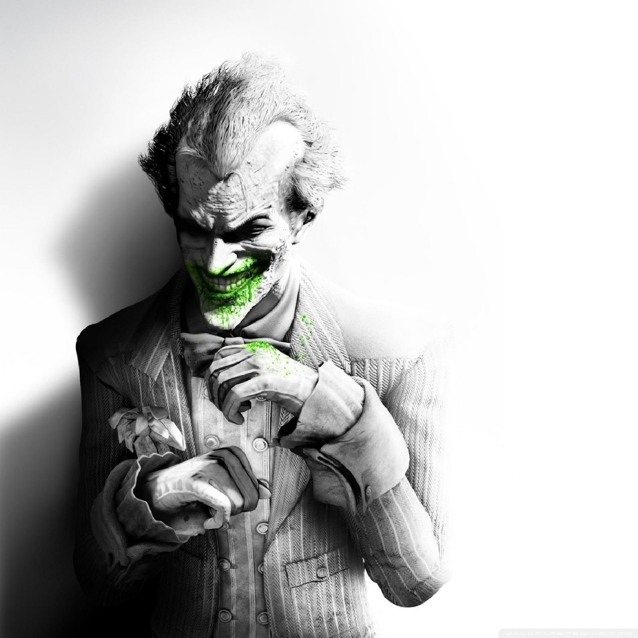 White Joker Wallpaper