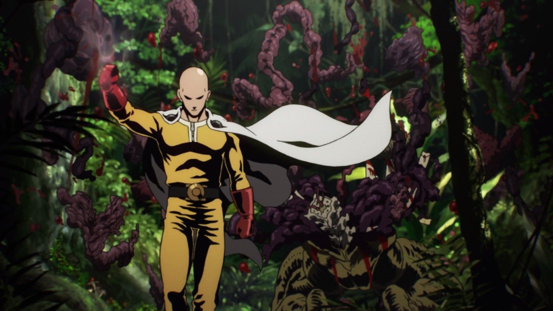 1920x1080 Saitama From Human To God One Punch Man Laptop Full HD