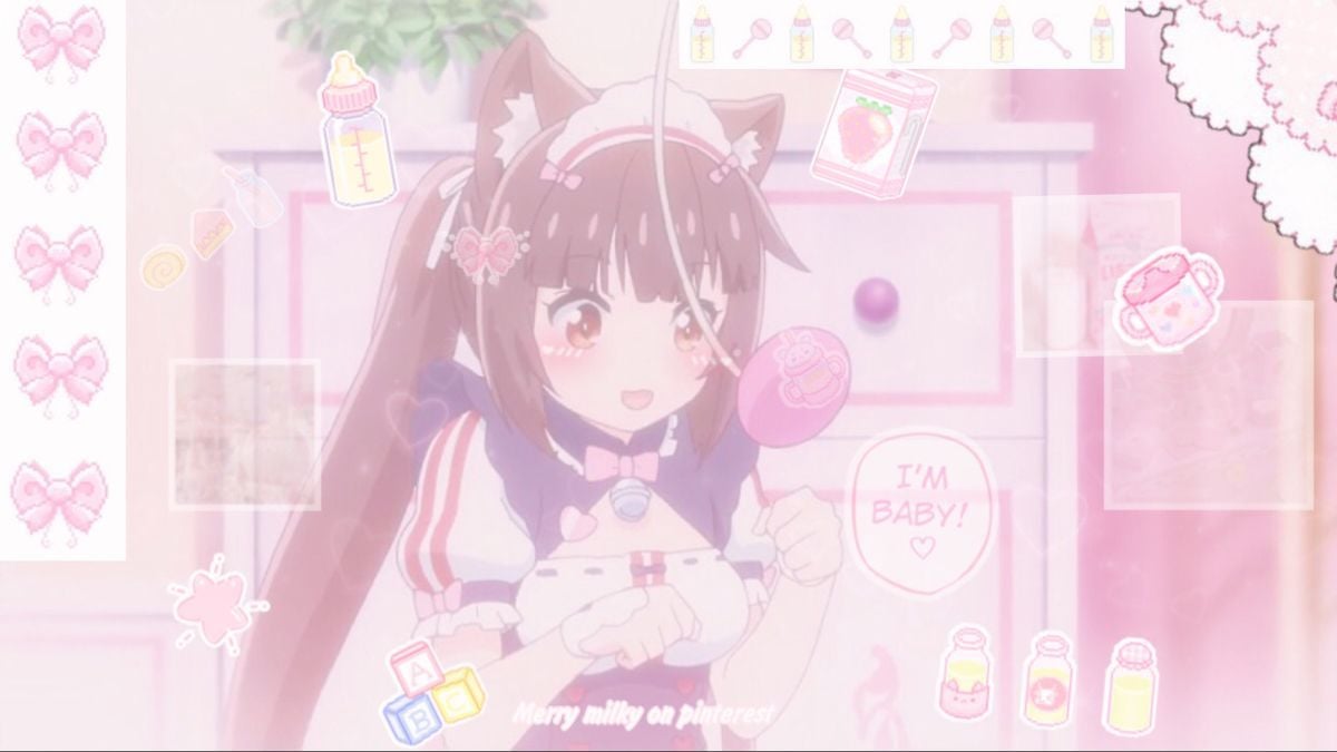 ╭─« ⋅ʚ˚Credit me♡ if u use ˚ɞ⋅ »─❰. Aesthetic anime, Anime computer wallpaper, Cute anime pics