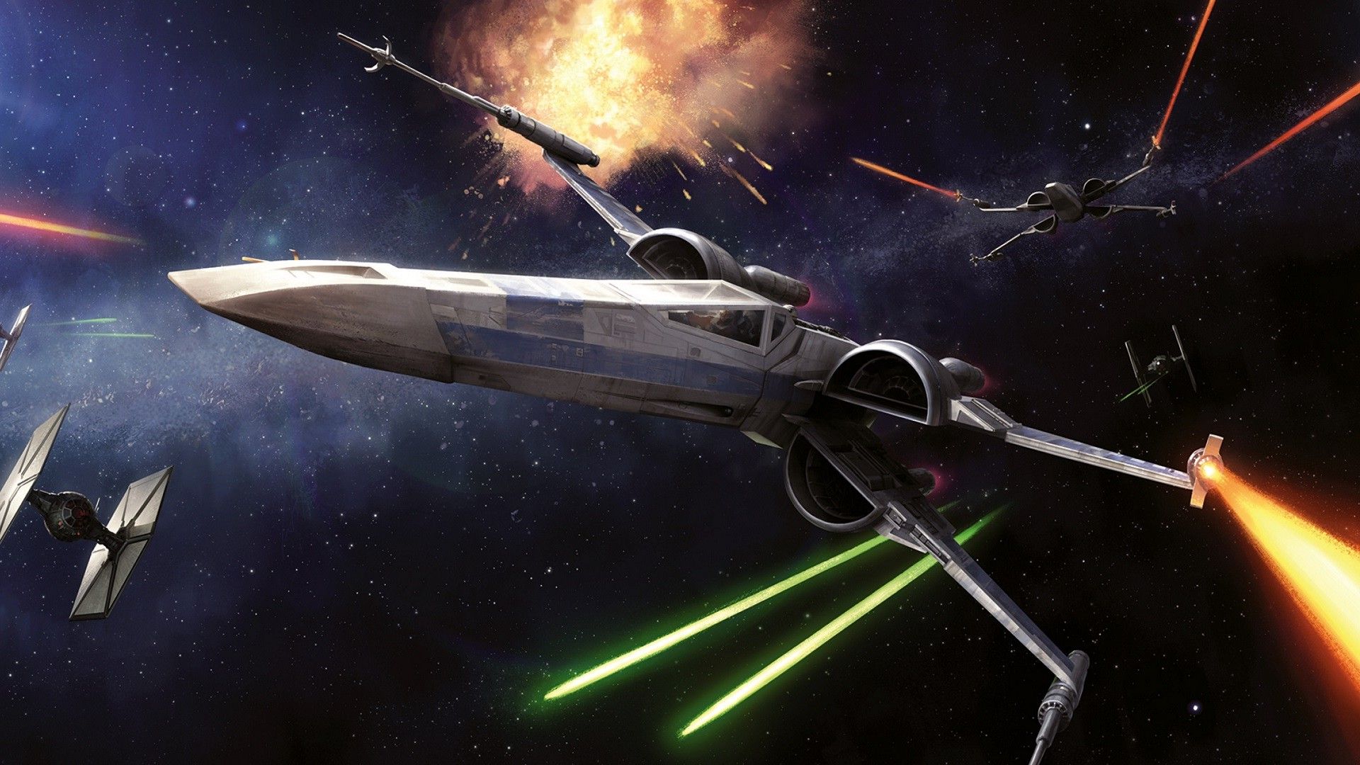 X Wing Wallpaper 1920x1080