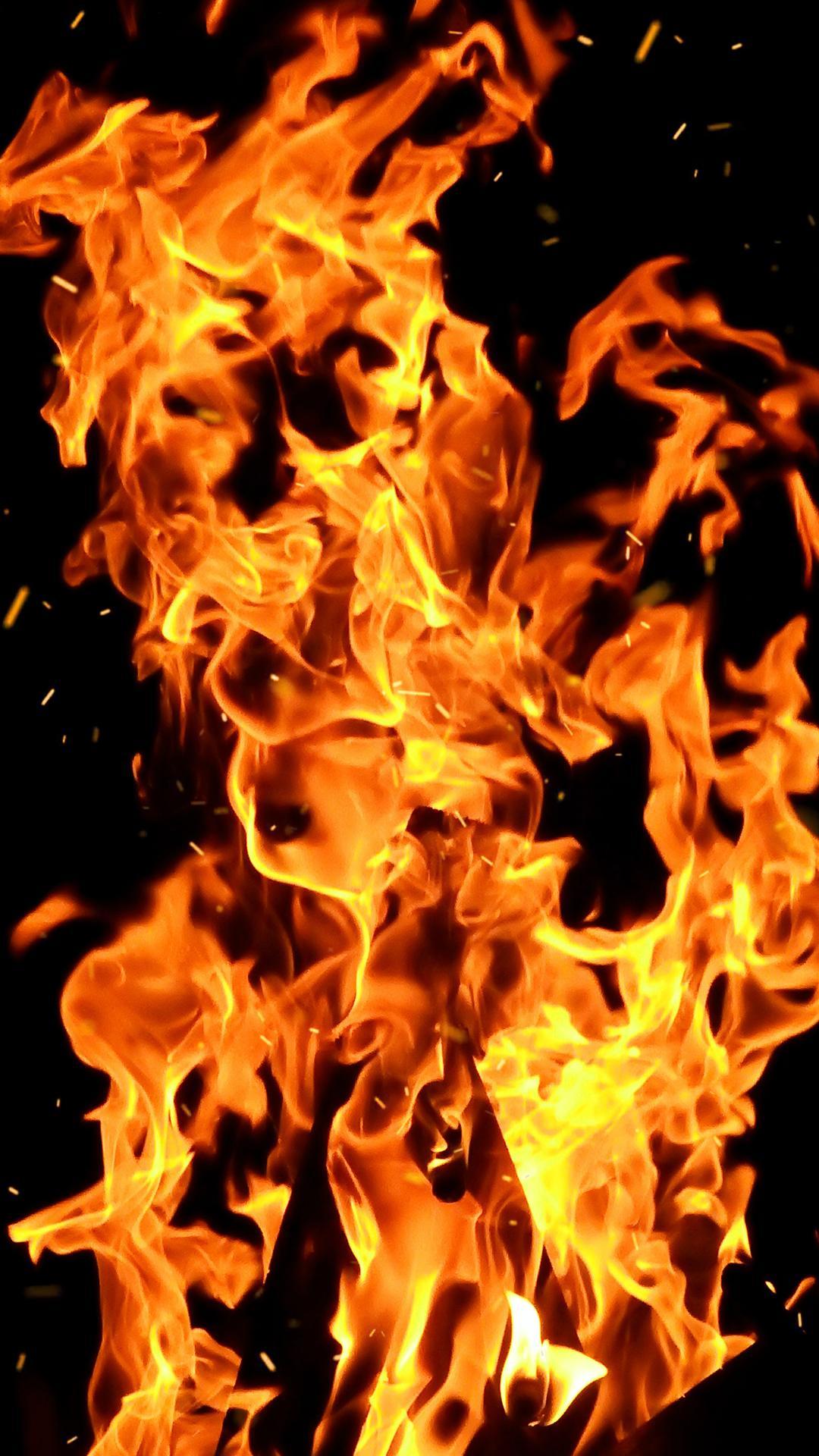 Burning flame Live Wallpaper for Android