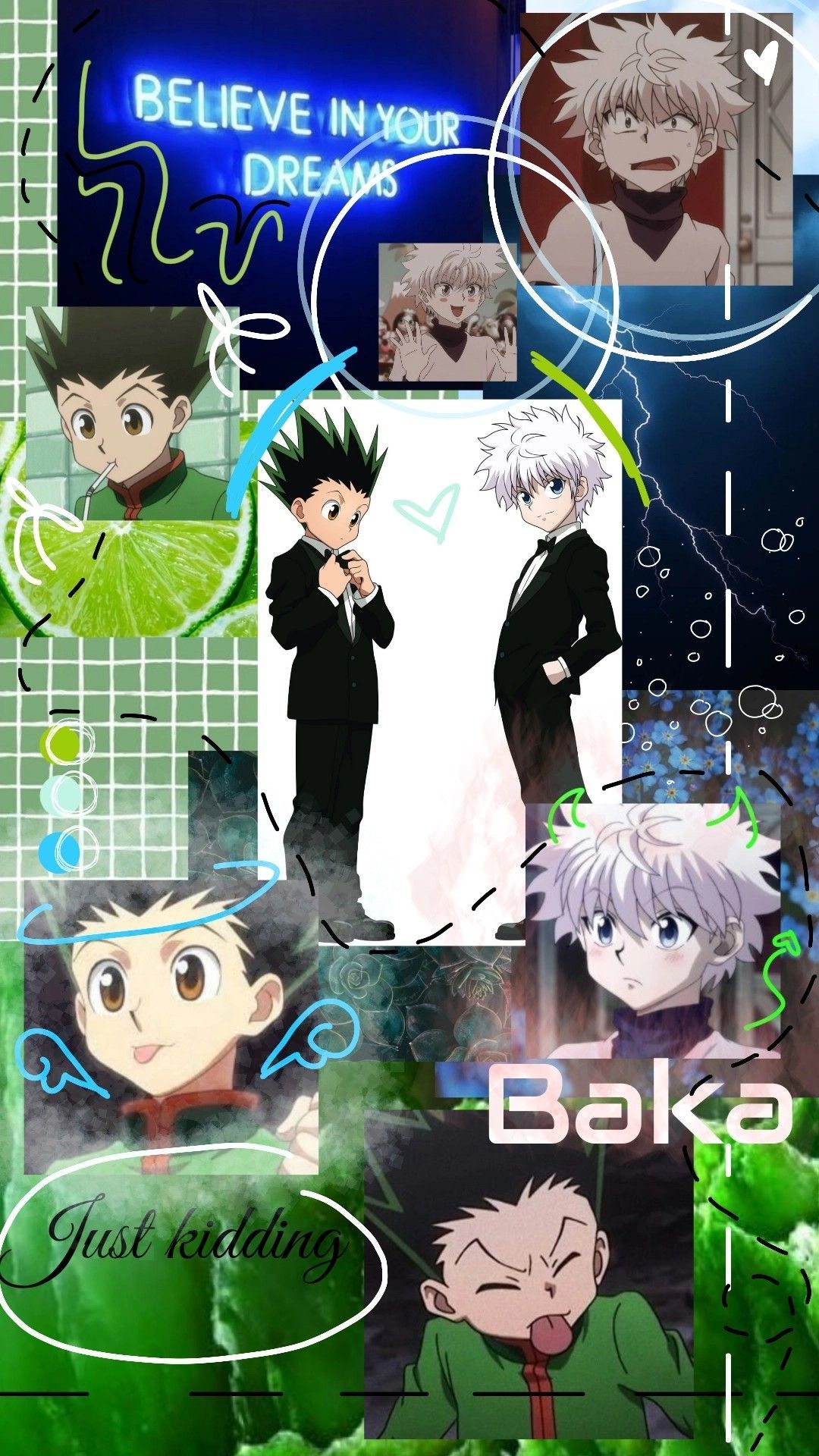 Cute Killua Hxh Killugon Freetoedit - Hunter X Hunter Killua X