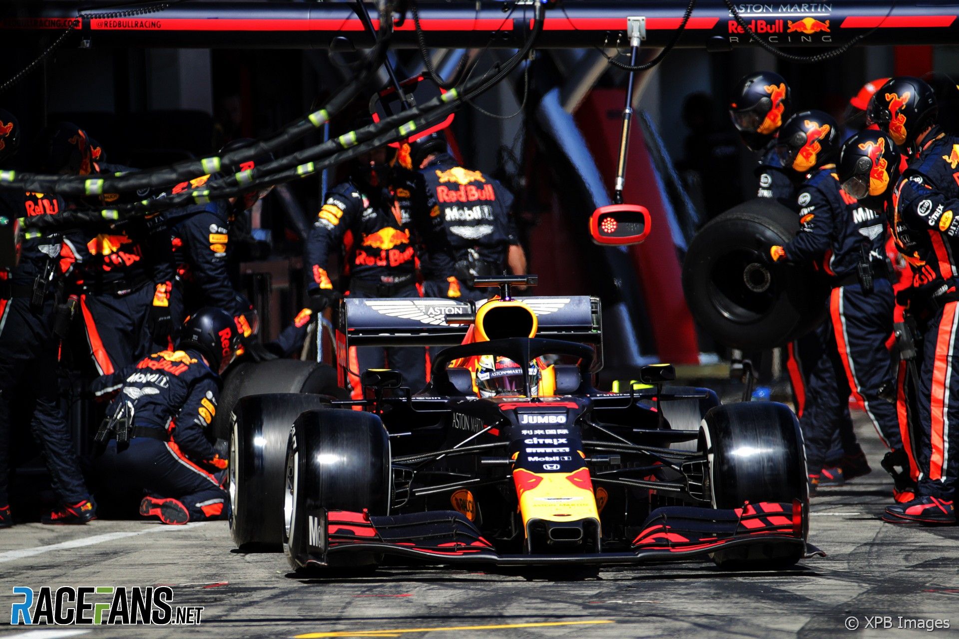 Max Verstappen, Red Bull Racing, RB15. Marco's Formula 1 Page