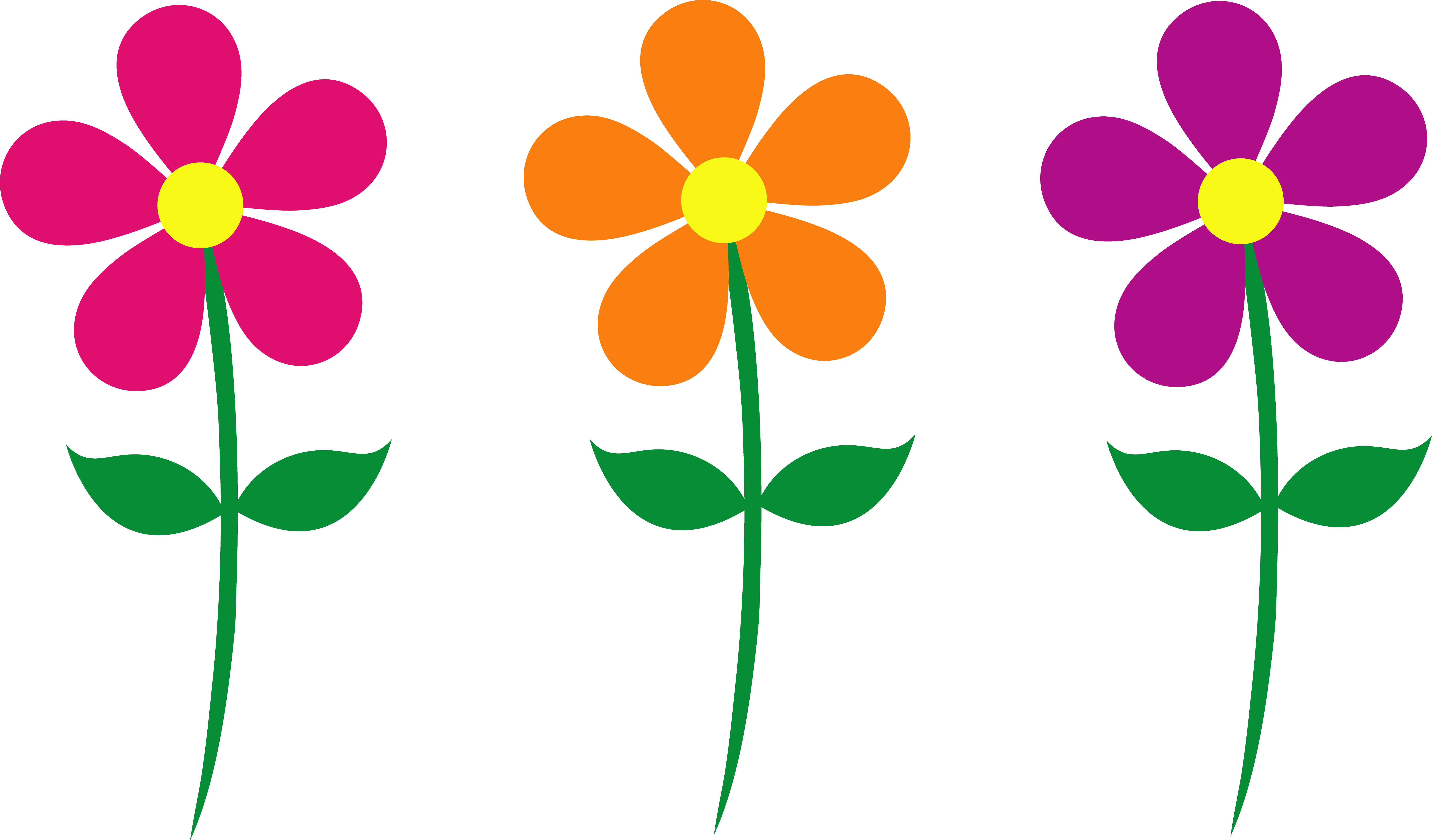 Simple Flower Vector Wallpaper Phone, Flowers Wallpaper