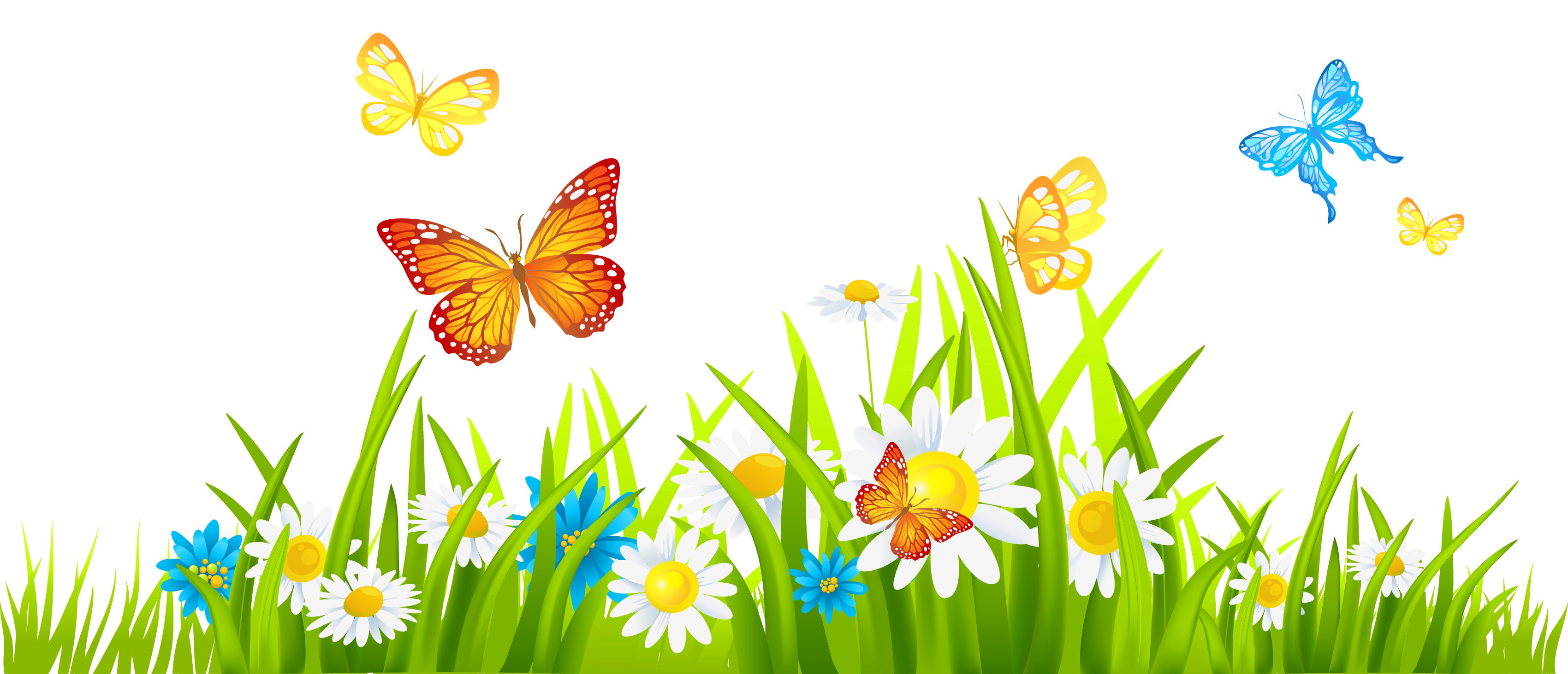 Free Flower Grass Clipart, Download Free Clip Art, Free Clip Art on Clipart Library