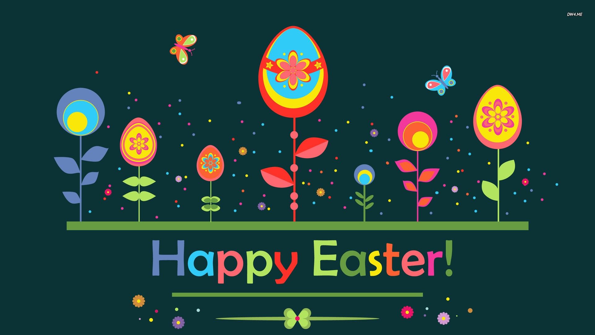 Happy Easter Wallpaper Cool Image Download 4k High Definition Artwork Background Wallpaper Picture Widescreen 1920x1080. Full HD Wallpaper