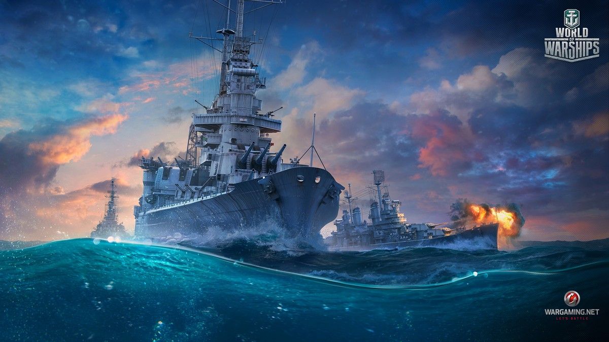 New Year's Decorations: World of Warships Wallpaper. World of Warships