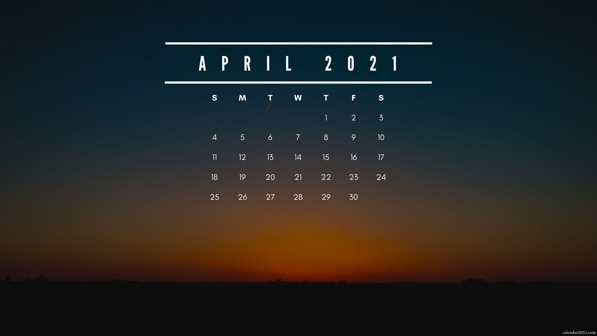 April 2021 Calendar Wallpapers - Wallpaper Cave