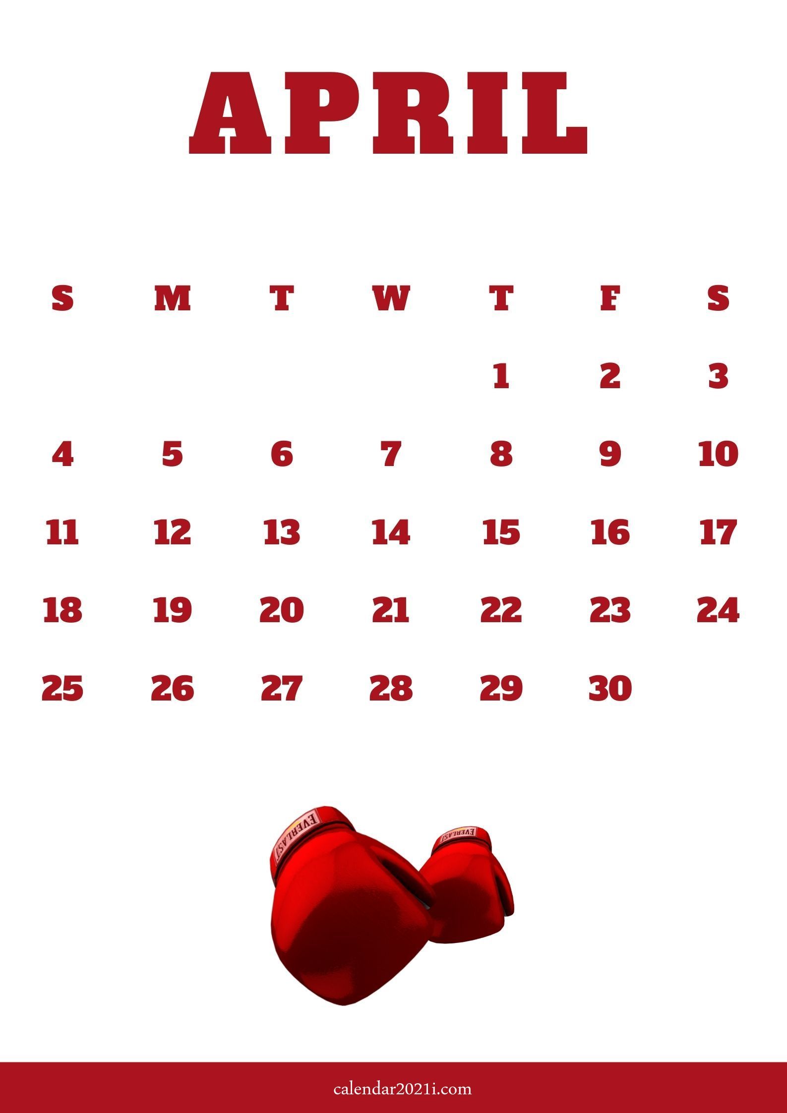 iPhone April 2021 Calendar Wallpaper Free Download