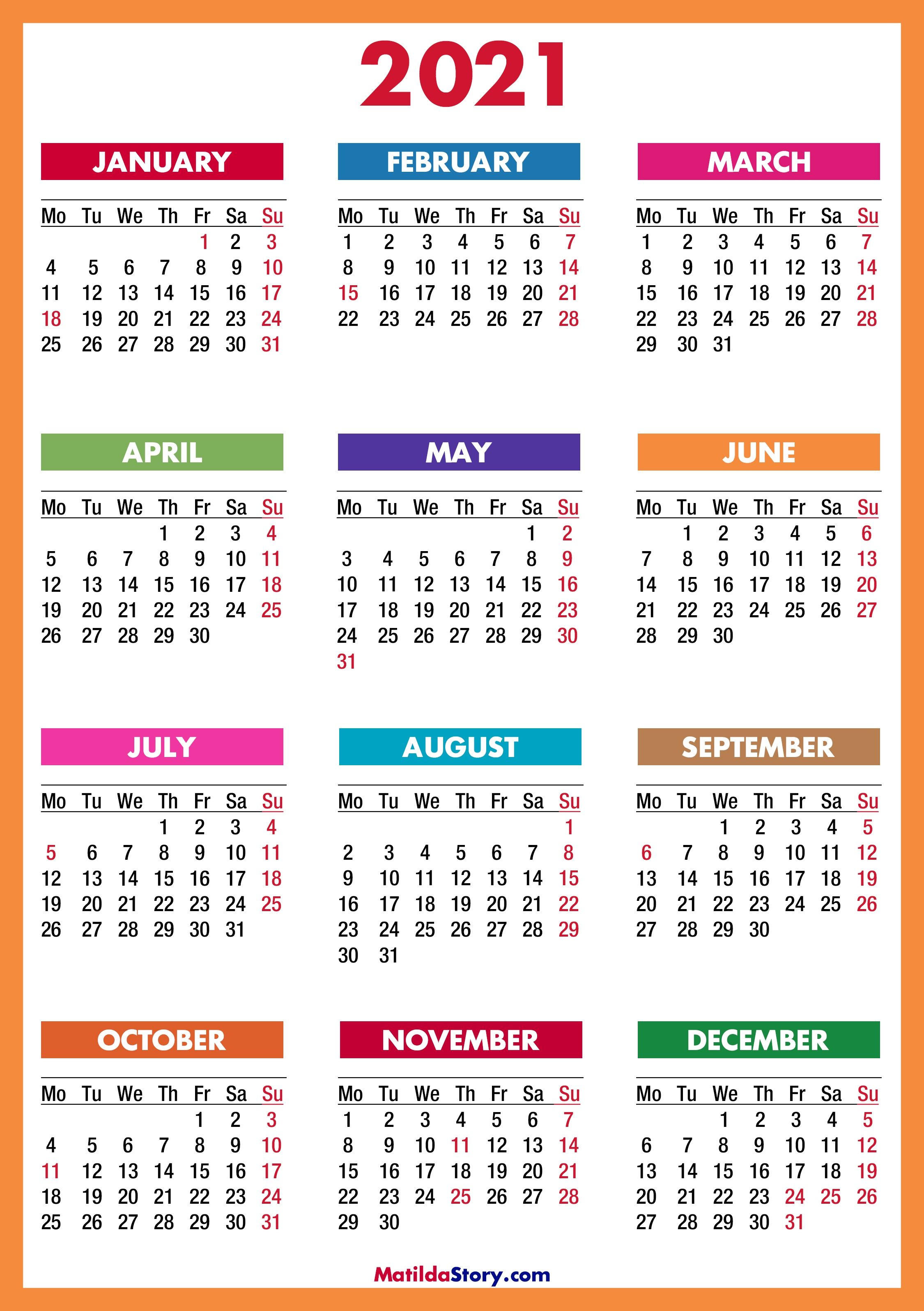Calendar 2021 HD