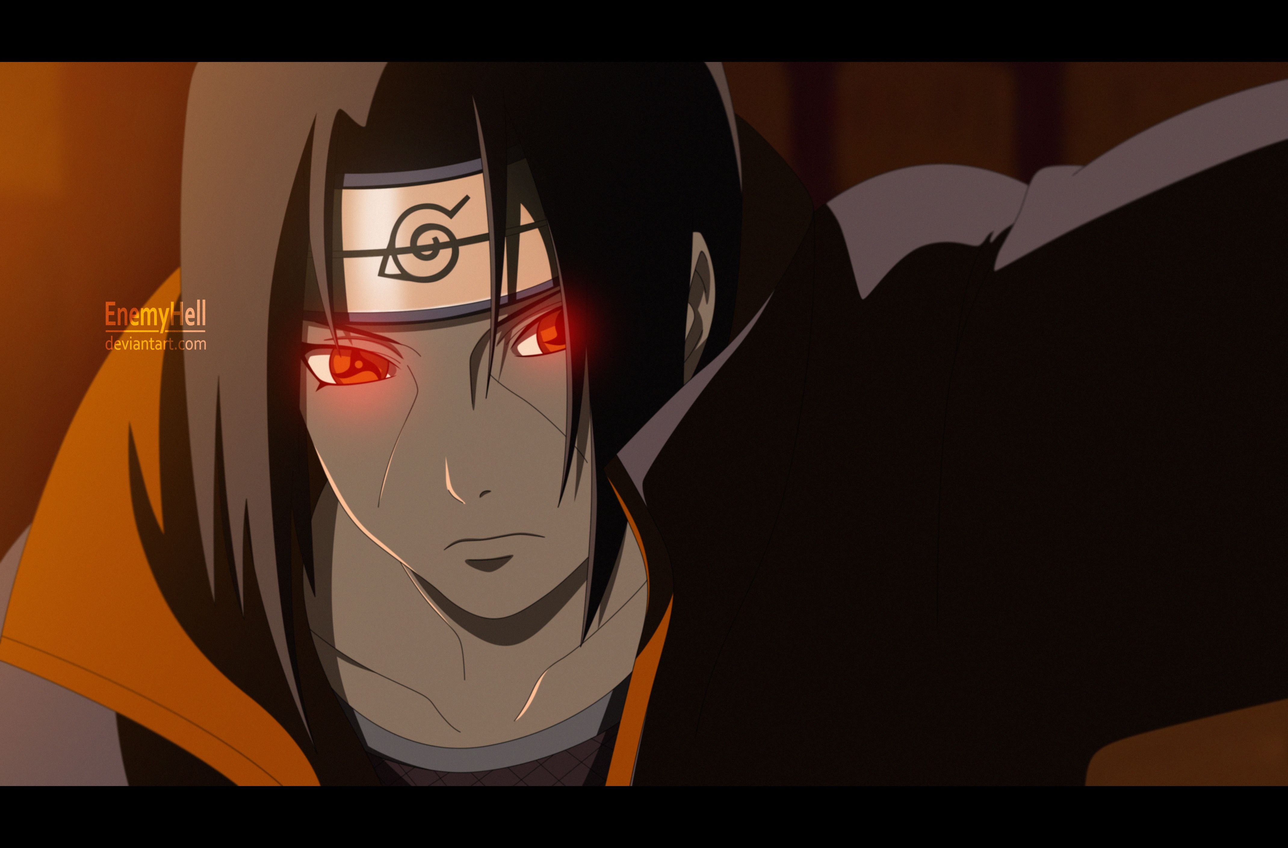 4K Wallpaper Naruto Itachi