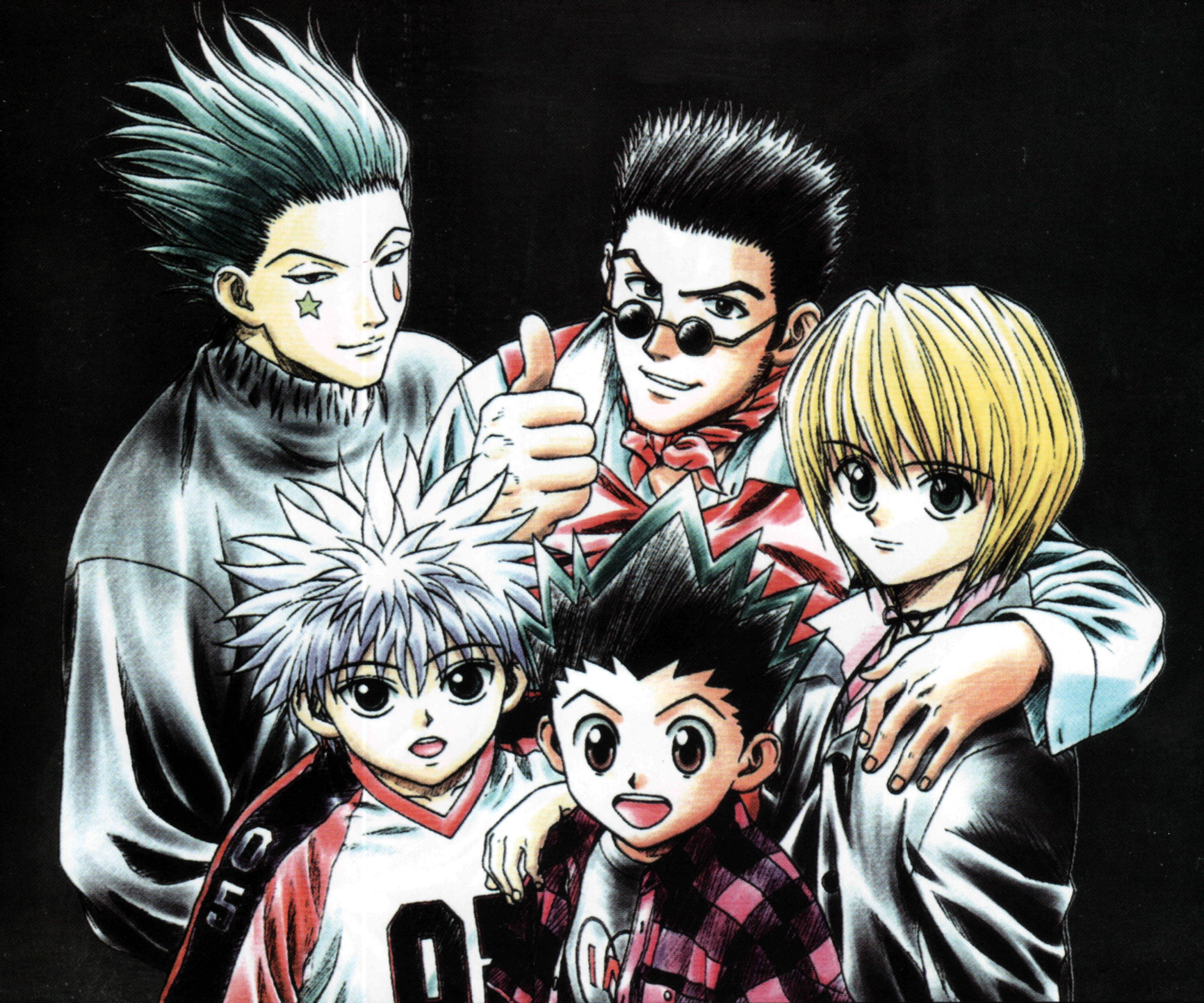 Yoshihiro Togashi, Hunter X Hunter, Leorio, Kurapika Wallpaper Hunter X Hunter