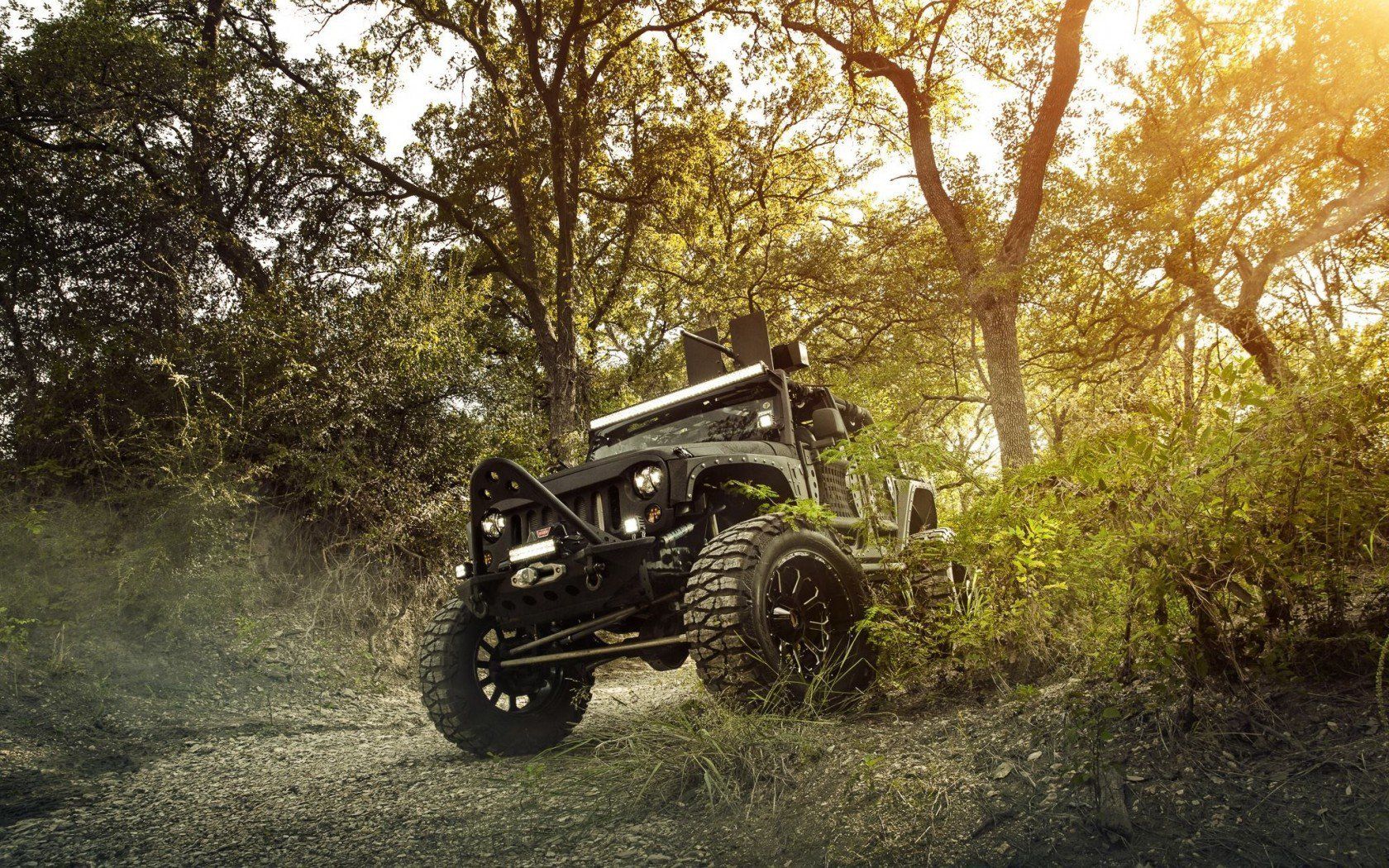 Background Off Road Jeep HD Wallpaper