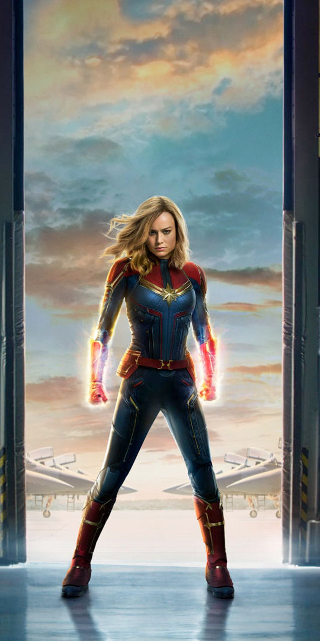 Captain Marvel Movie 2019 Offical Poster One Plus 5T, Honor 7x, Honor view Lg Q6 HD 4k Wallpaper, Image, Background, Photo and Picture