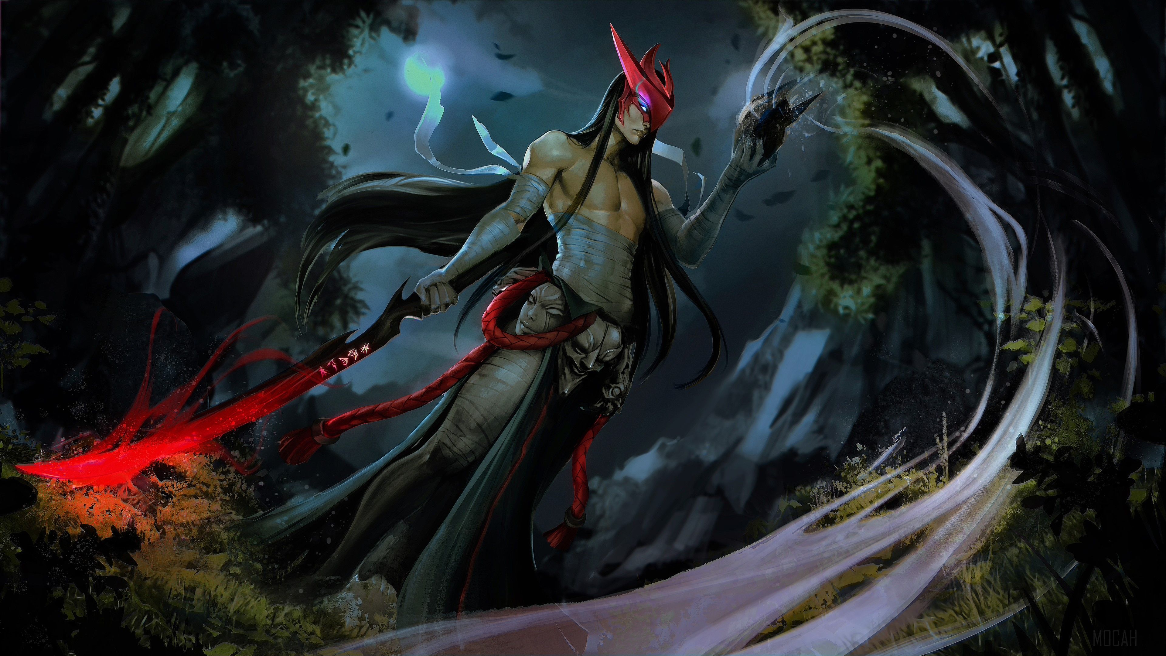 Yone male League of legends, high resolution, katan