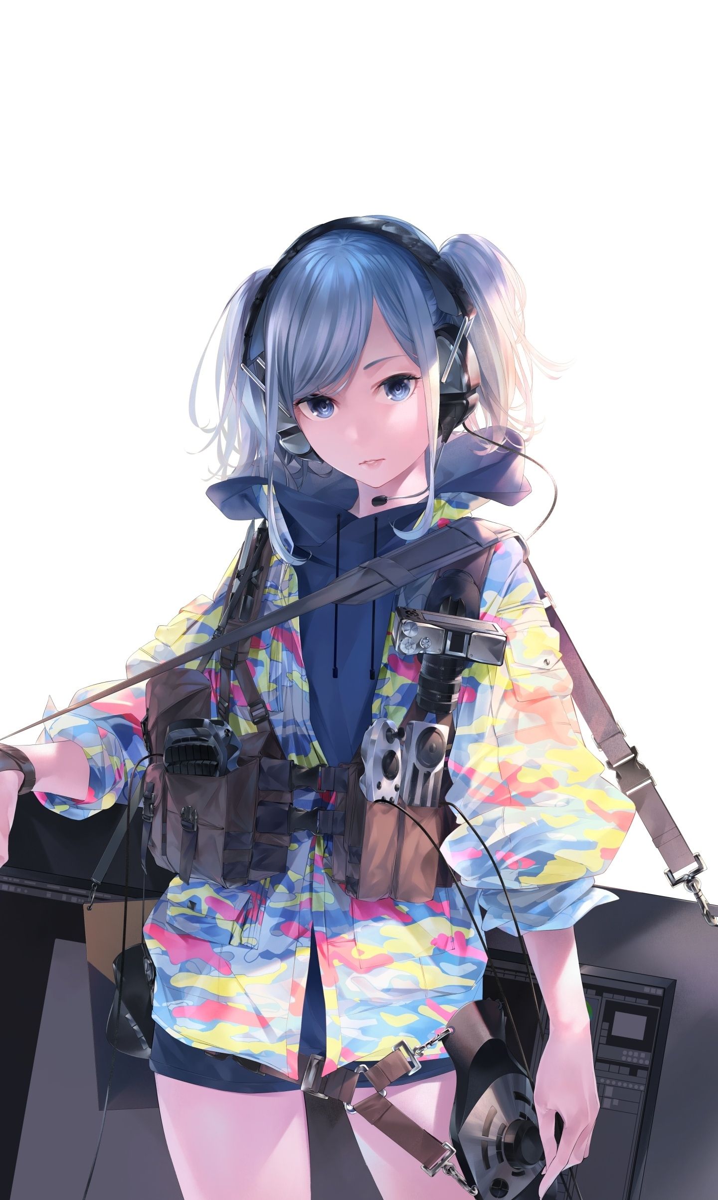 Anime Girl Cool With Jacket