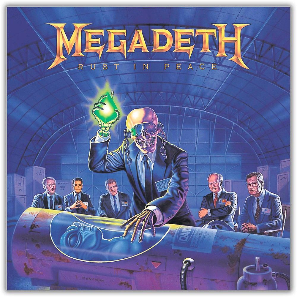 Universal Music Group Megadeth In Peace Vinyl LP. Megadeth, Rust in peace, Album covers
