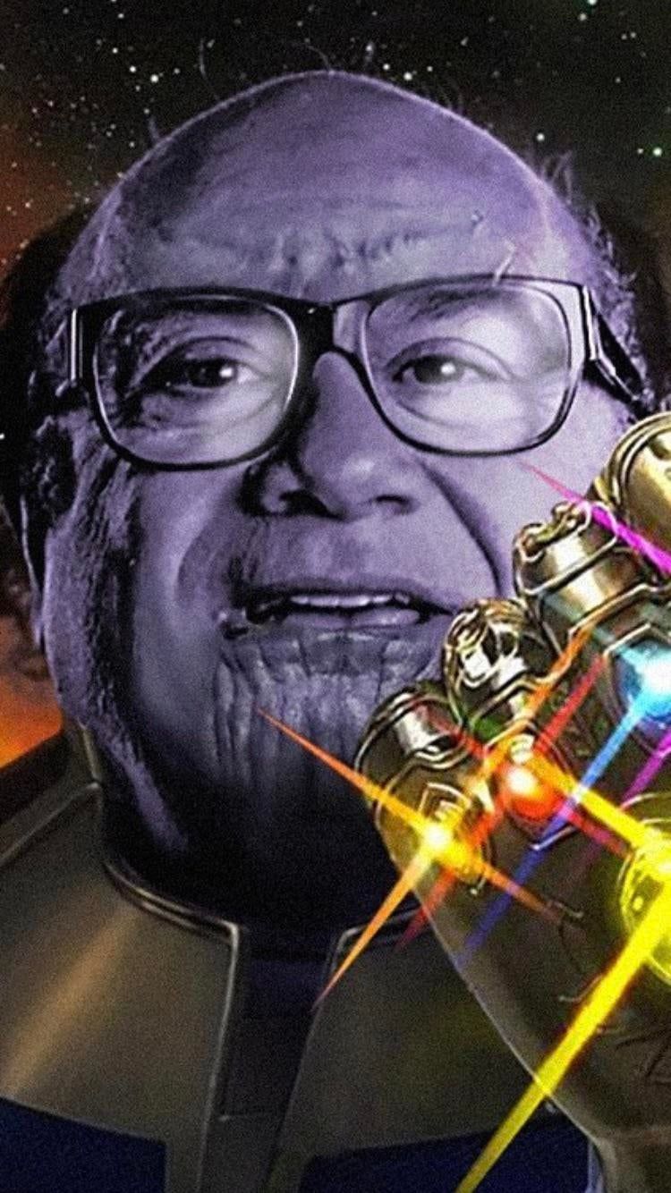 danny devito x thanos wallpaper, much good quality, is name danny thanos, is baby