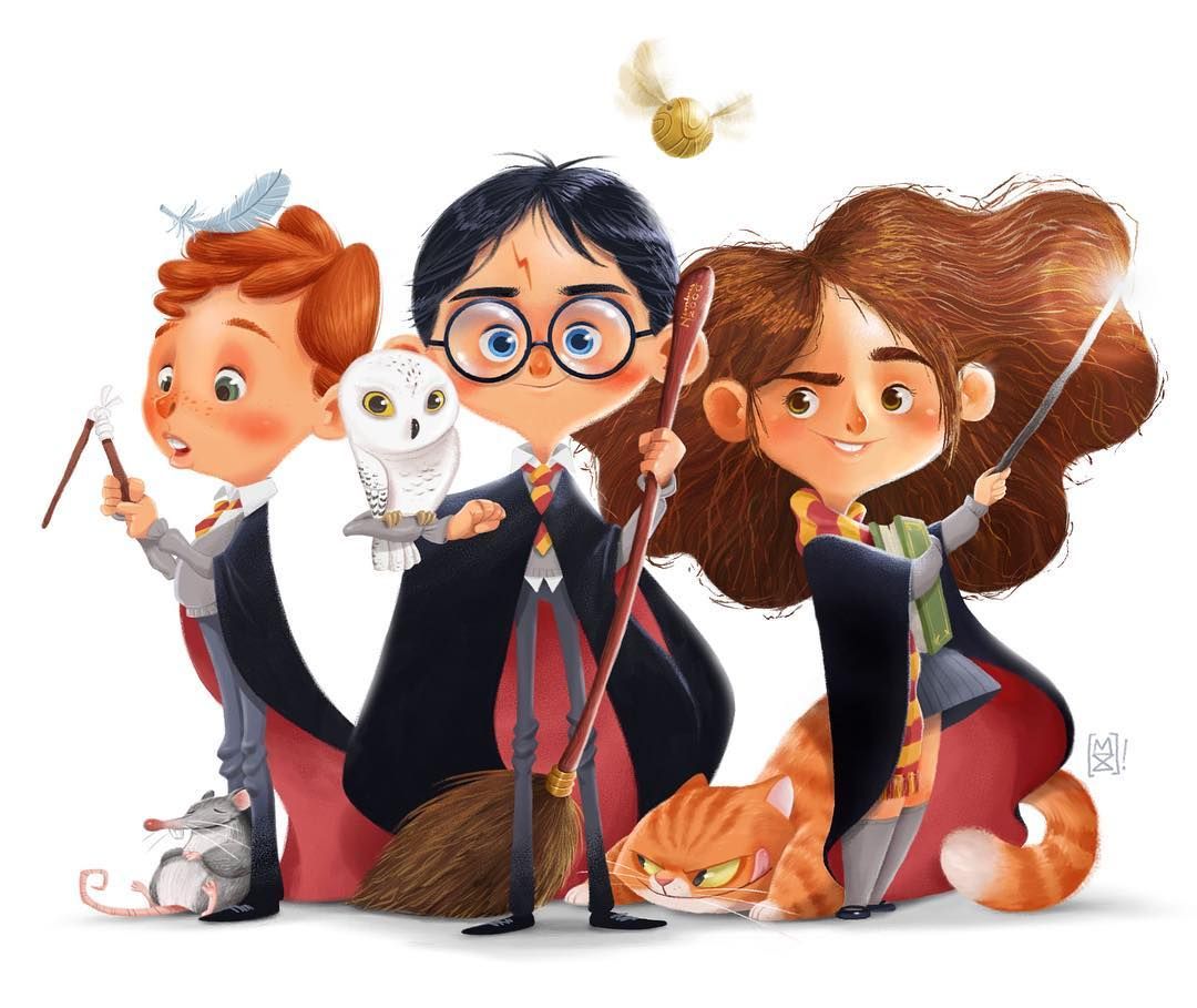 Harry Potter Animated Art Wallpapers - Wallpaper Cave
