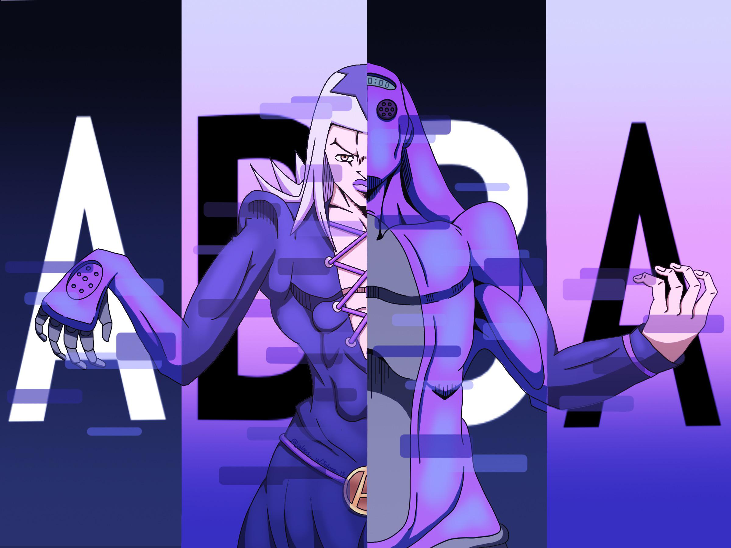FANART][OC] Abbacchio and Moody Blues Wallpaper
