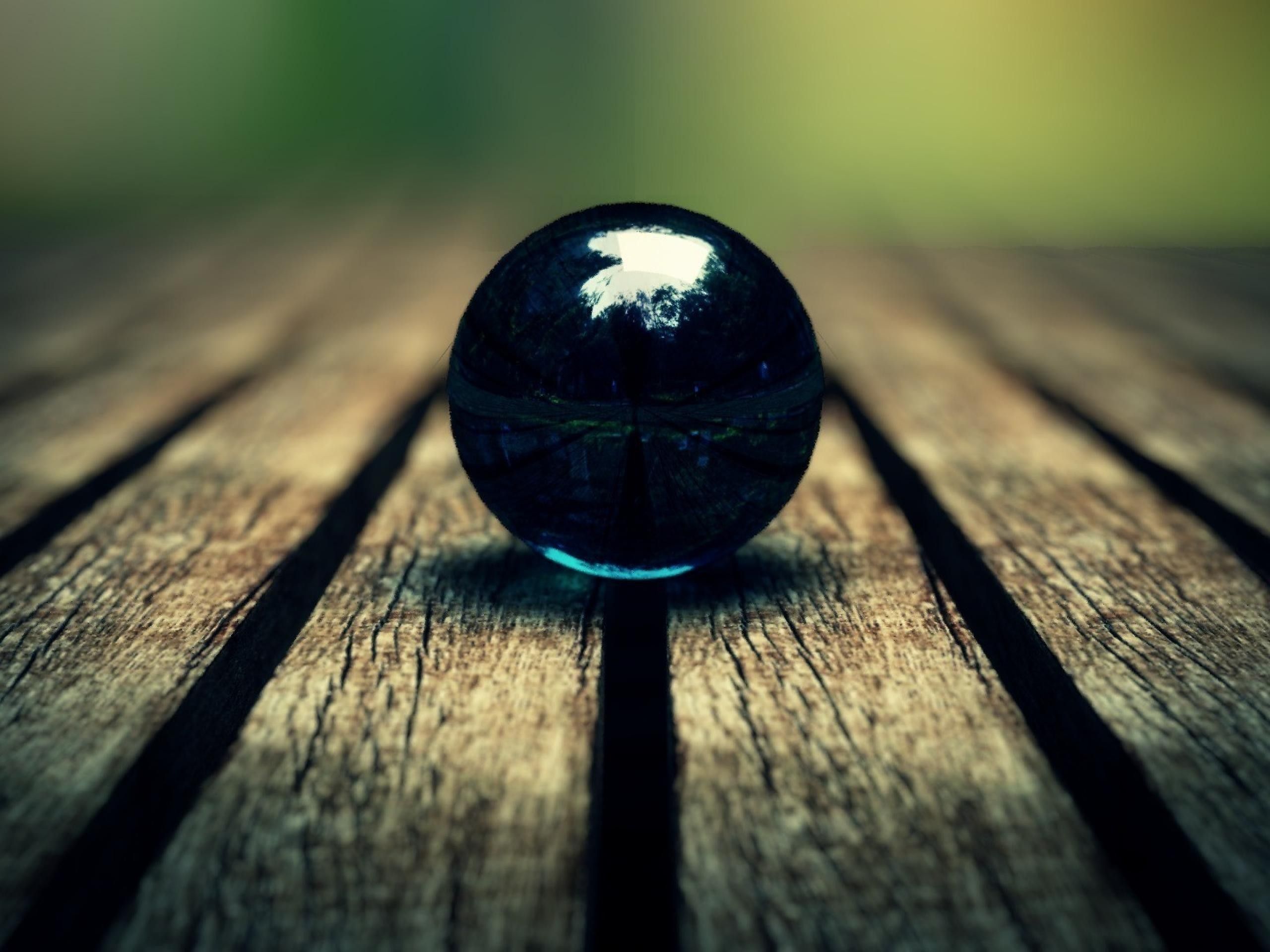 blue, Nature, Wood, Balls, Focus, Globes, Deck, Marble, Globe Wallpaper HD / Desktop and Mobile Background