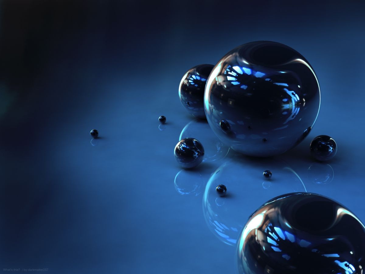 Blue Balls Wallpaer Abstract. Abstract Wallpaper, Dark Blue Wallpaper, Blue Water Wallpaper