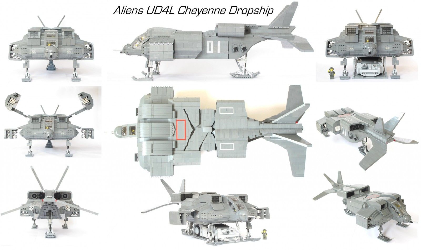 Wallpaper, LEGO, aliens, APC, dropship 3921x2328