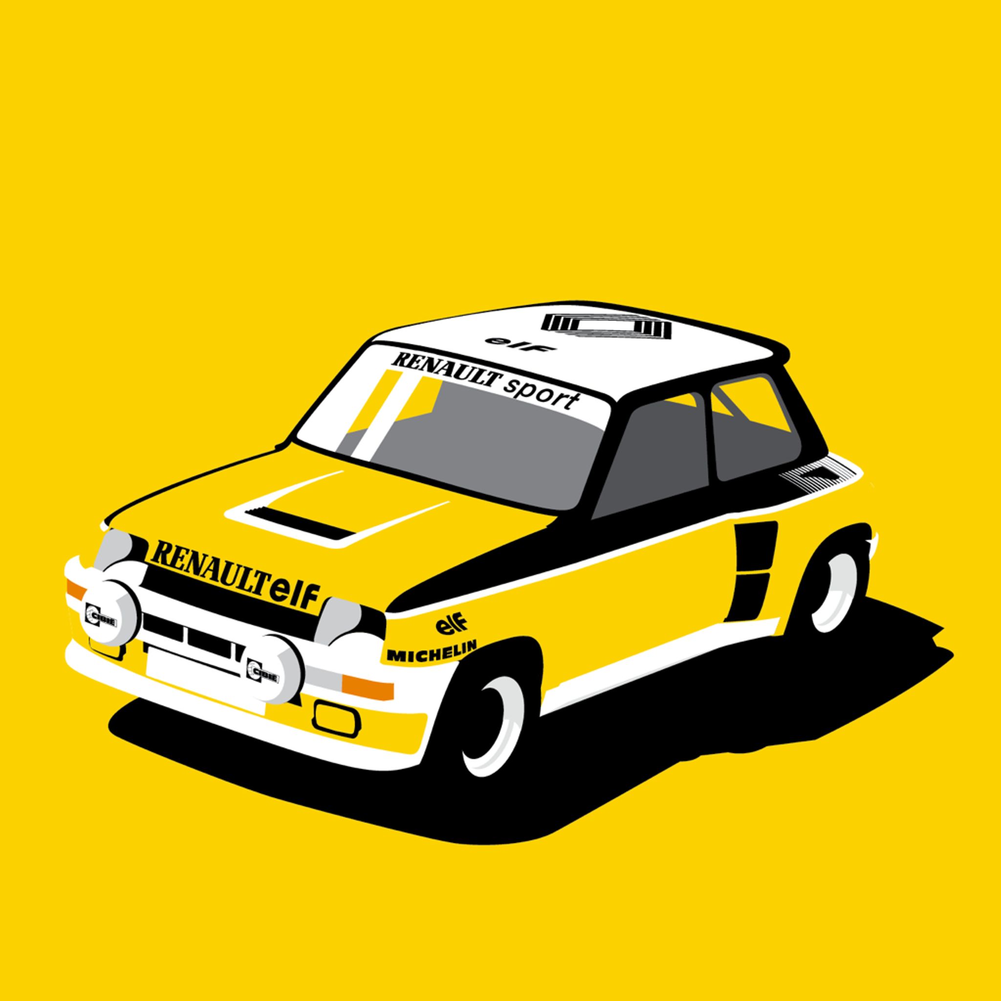 Brighten Up Your Week With This Awesome Renault 5 Turbo Wallpaper