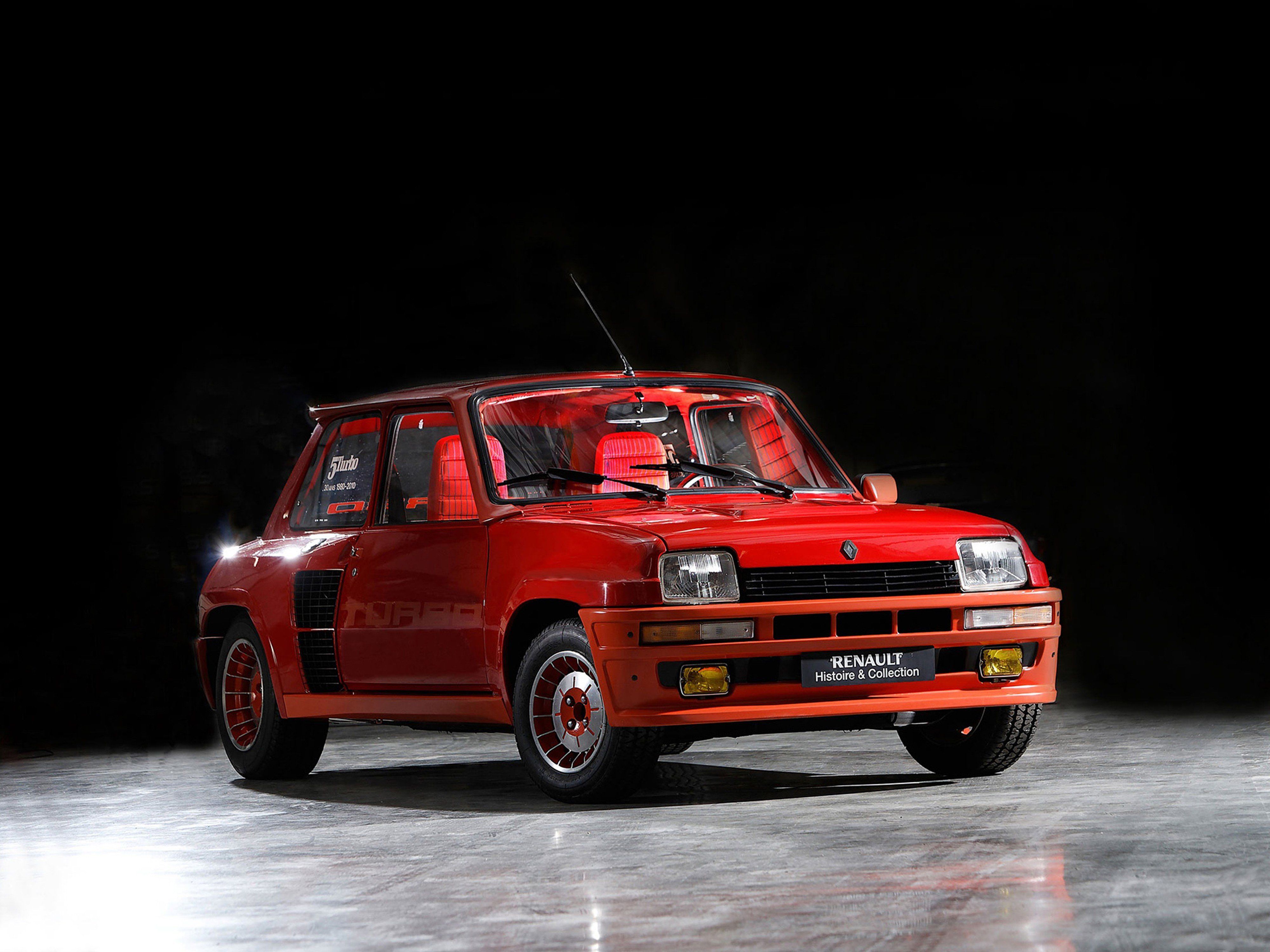 1979 1984 Renault 5 Turbo Car Supercar Red 4000x3000 Wallpaperx3000