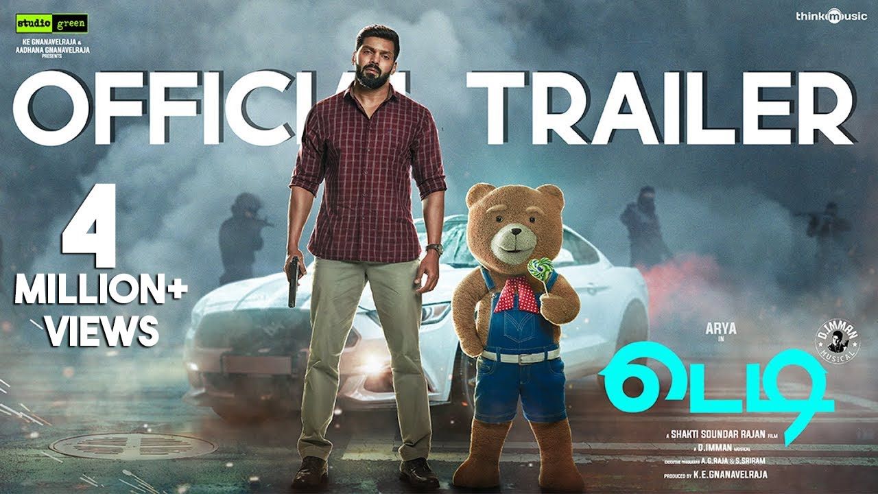 Teddy. Teddy Tamil Movie. Movie Reviews, Showtimes